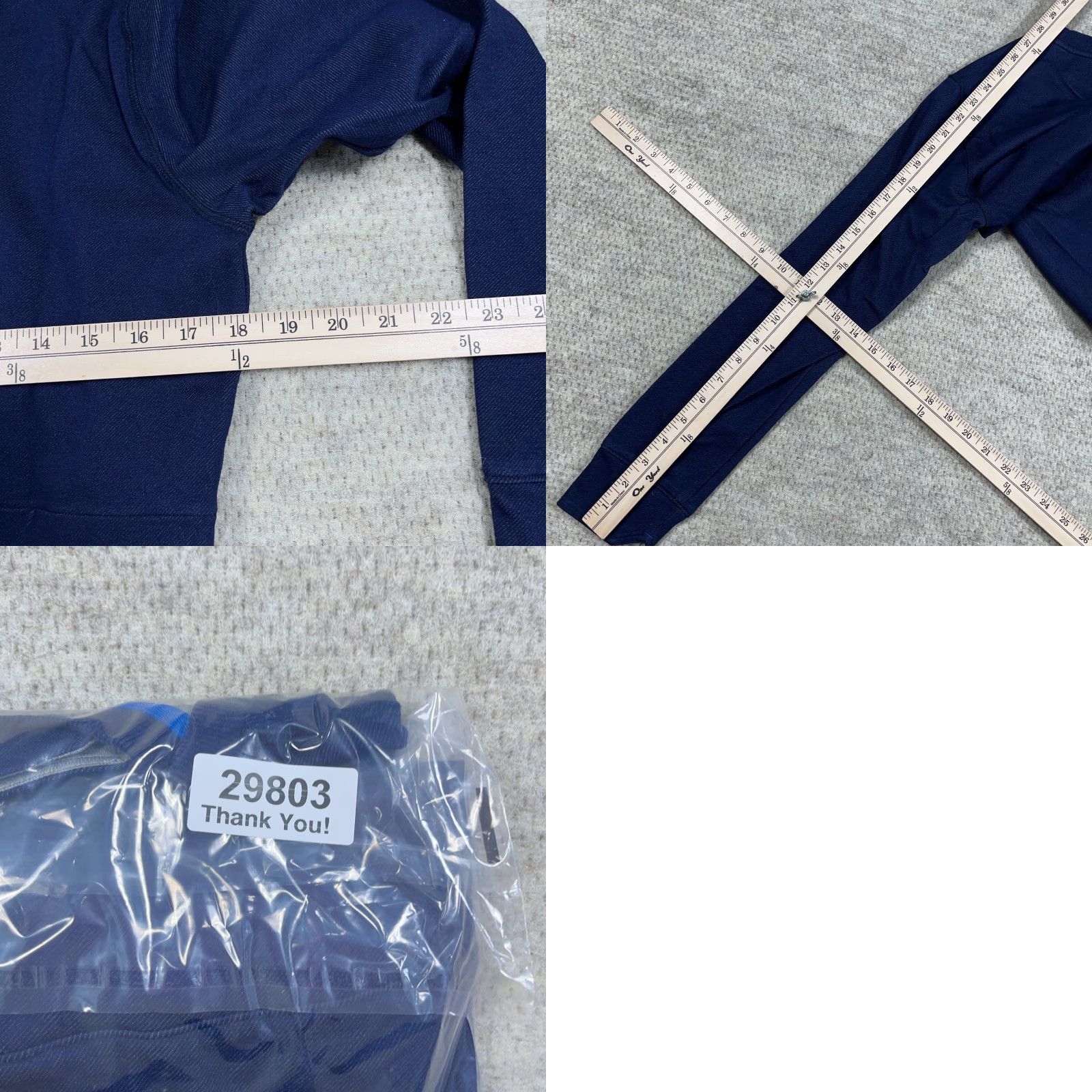 Vintage Twillory Sweatshirt Men Small Navy Blue Crewneck Sweater Athletic Fit Pocket Size US S / EU 44-46 / 1 - 8 Thumbnail