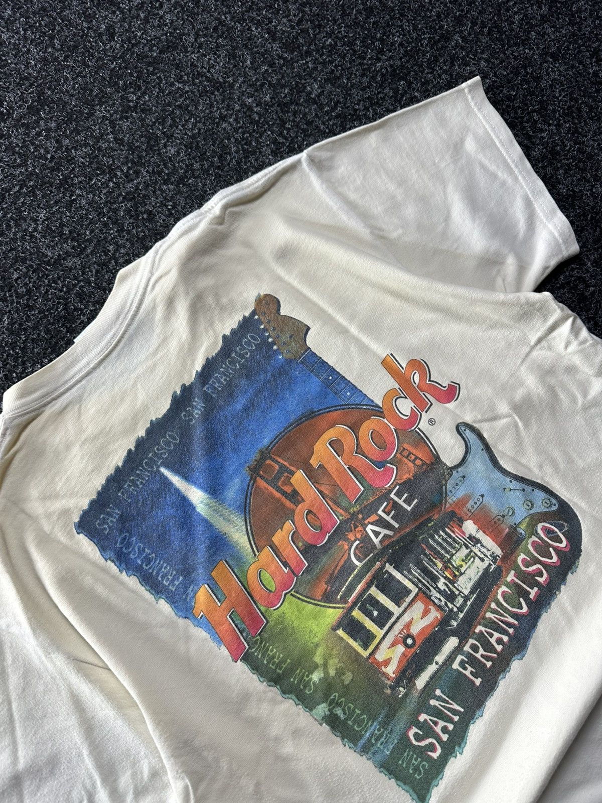 Hard Rock Cafe × Vintage 🚨Vintage 90s Hard Rock Cafe San Francisco T Shirt Tee Size US M / EU 48-50 / 2 - 3 Thumbnail