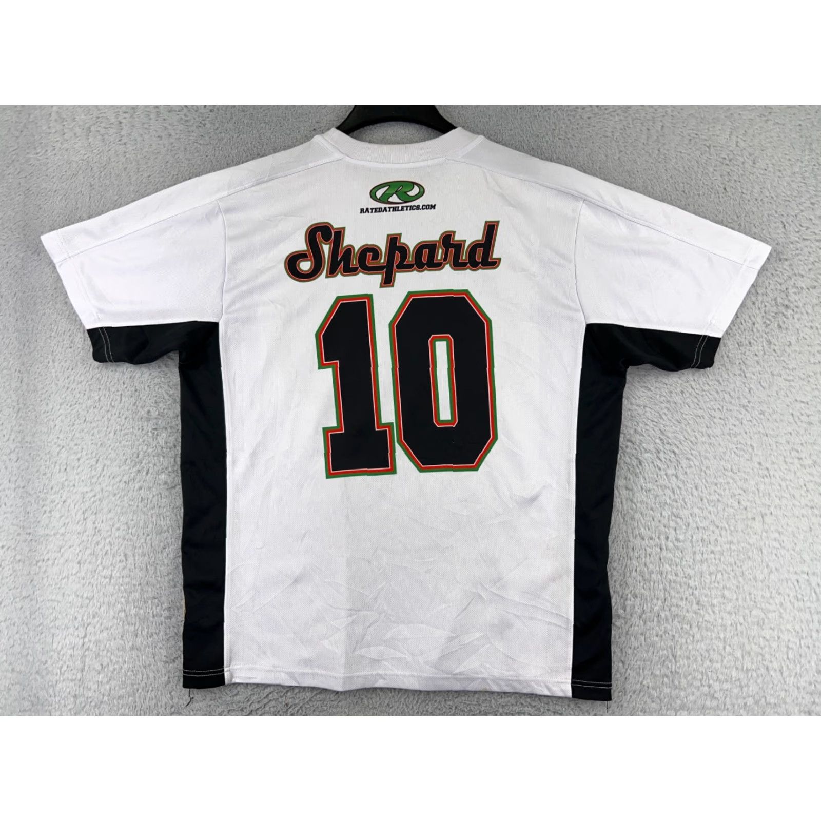 Vintage Big D's Pizzeria Jersey Adult XL White Men's T-Shirt USA 66 Route 66 Hooded Logo Limited Edition Vintage Size US XL / EU 56 / 4 - 2 Thumbnail
