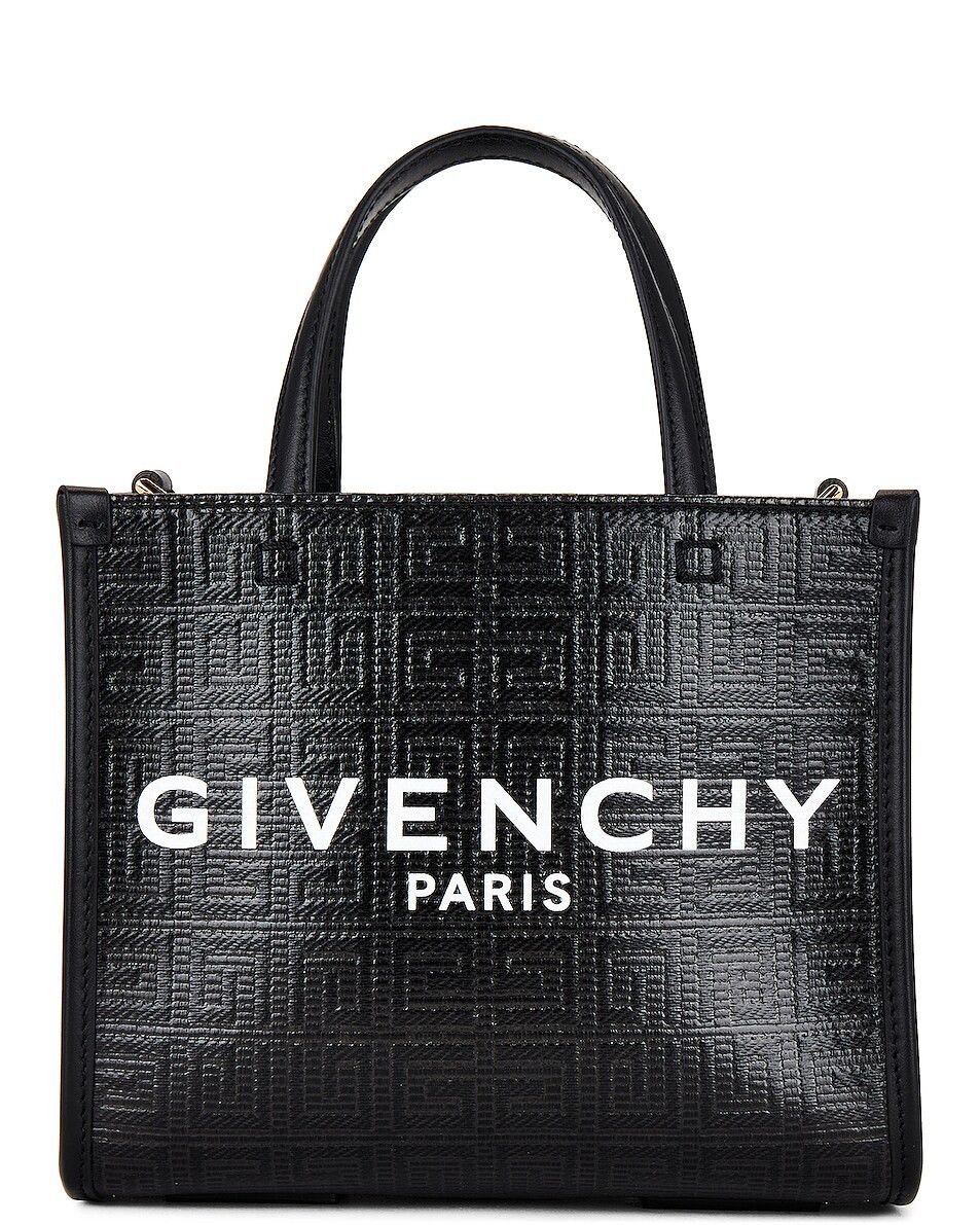 Givenchy o1srvl11e0625 Size:OS/ Mini G Tote Bag in Black Size ONE SIZE - 1 Thumbnail