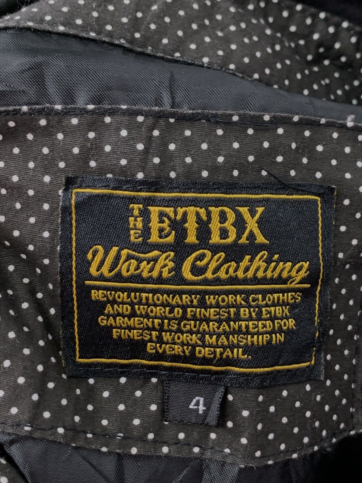 Vintage The Etbx Work Clothing zipper jacket Size US M / EU 48-50 / 2 - 12 Thumbnail