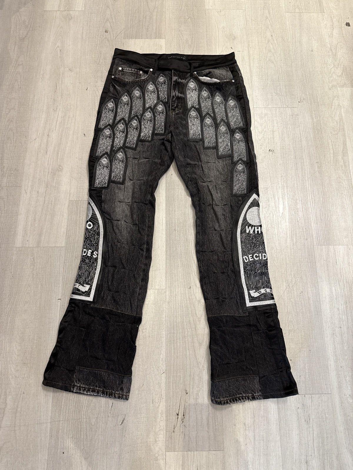 Who Decides War Who Decides War Arch Denim Black 32 Size US 32 / EU 48 - 1 Thumbnail