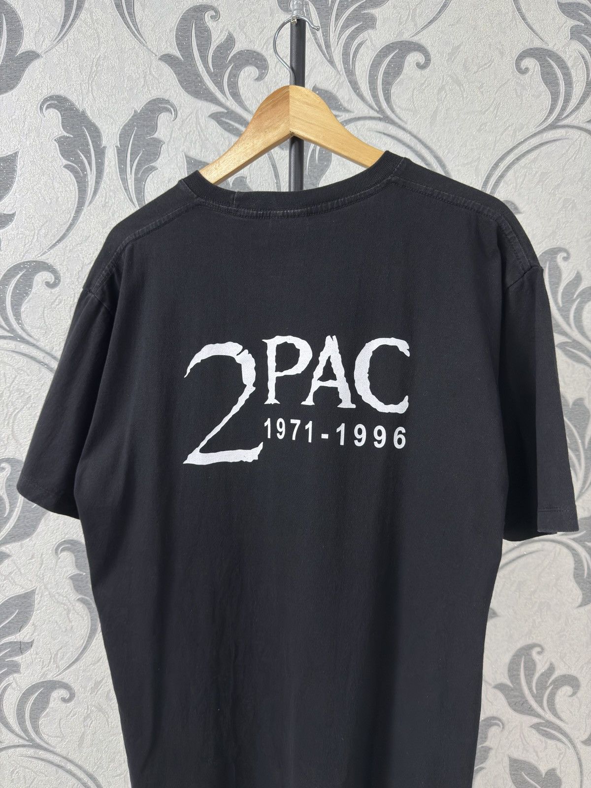 Rap Tees Vintage 90s Tupac Shakur 2Pac Only God Can Judge Me T-Shirt Size US XL / EU 56 / 4 - 12 Thumbnail