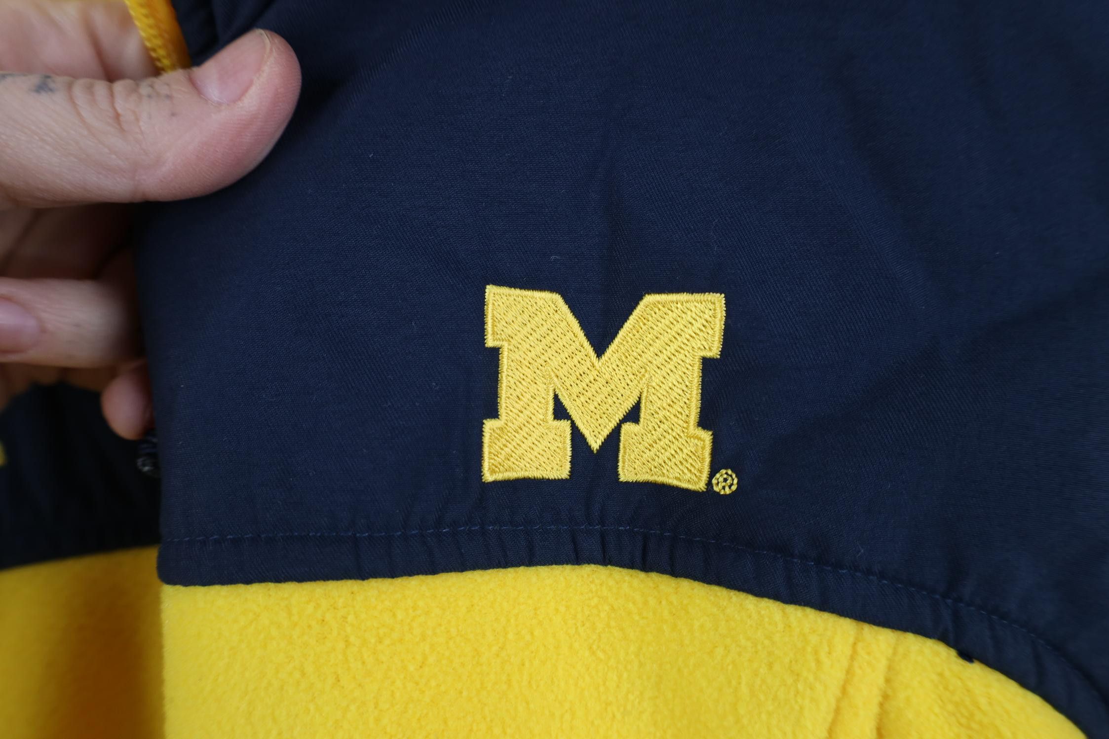 Columbia Columbia Block M University of Michigan Fleece Jacket Maize Size US L / EU 52-54 / 3 - 4 Thumbnail