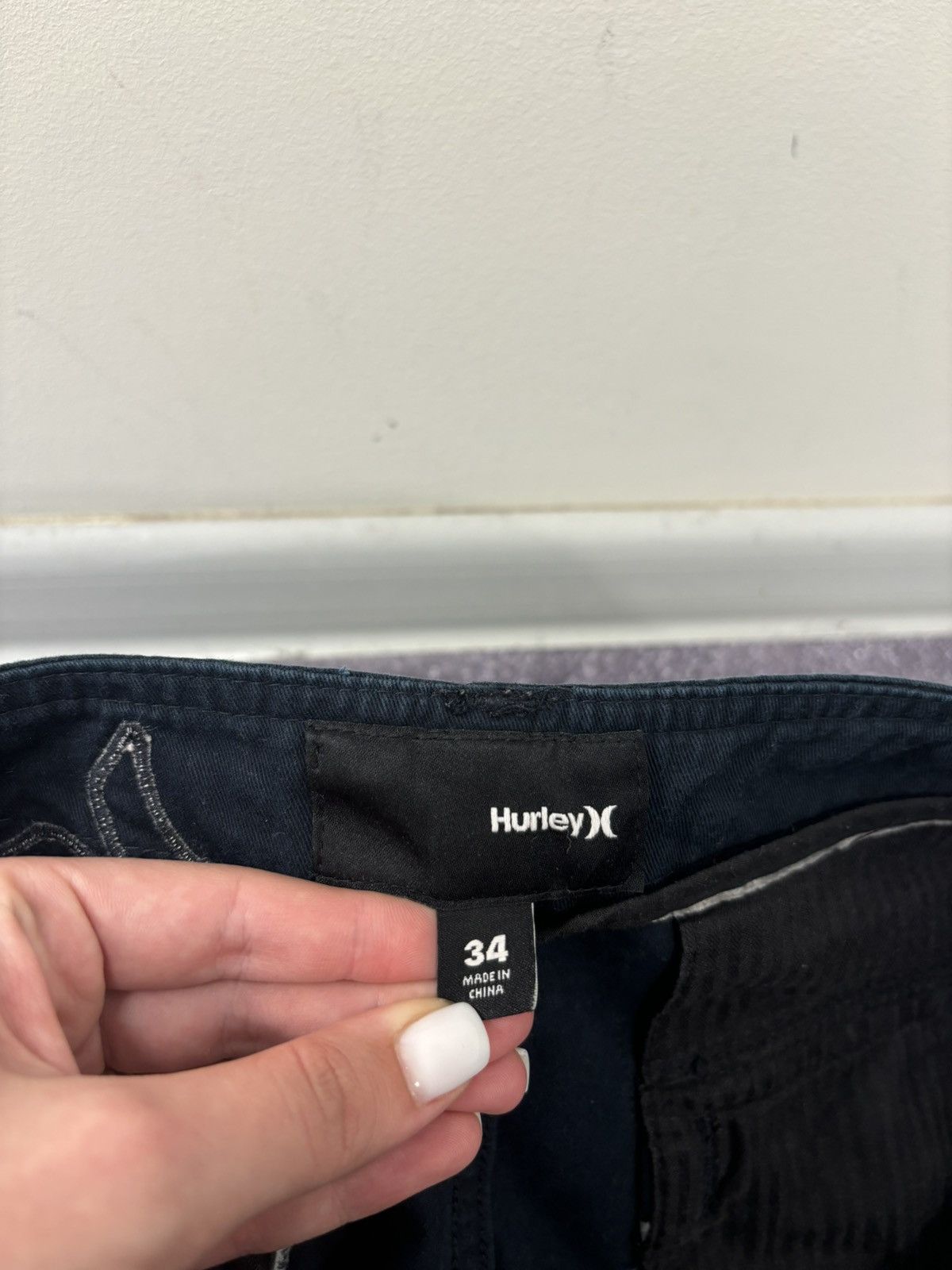 Hurley Hurley Men’s Blue Utility Hype Cargo Shorts Size US 34 / EU 50 - 10 Thumbnail