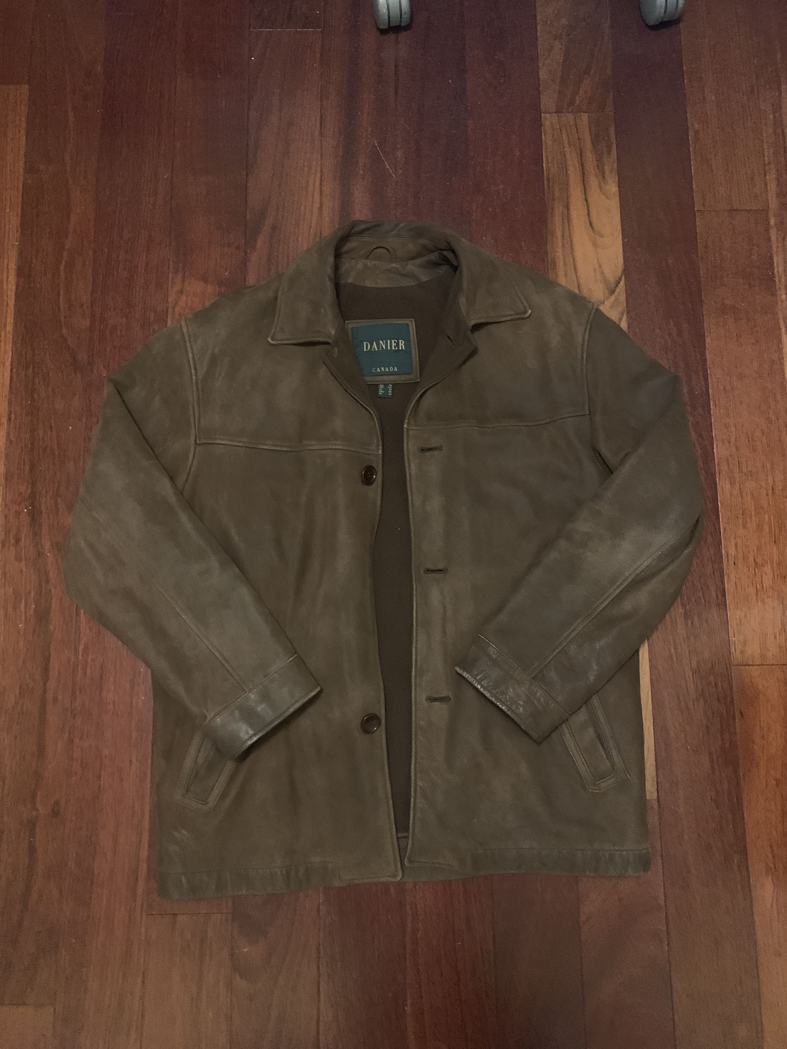 Danier Vintage Danier Genuine Leather Jacket (Brown, S) Size US S / EU 44-46 / 1 - 1 Thumbnail