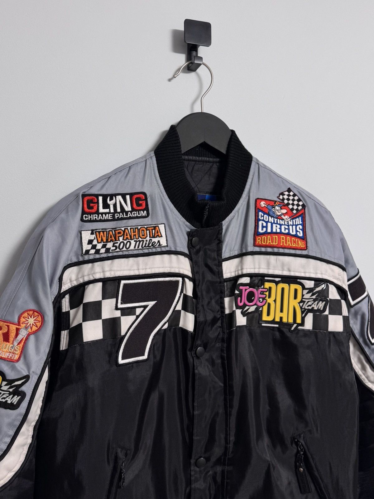 Vintage Racing Vintage Jacket Bomber Joe Bar Y2K style Size US L / EU 52-54 / 3 - 2 Thumbnail