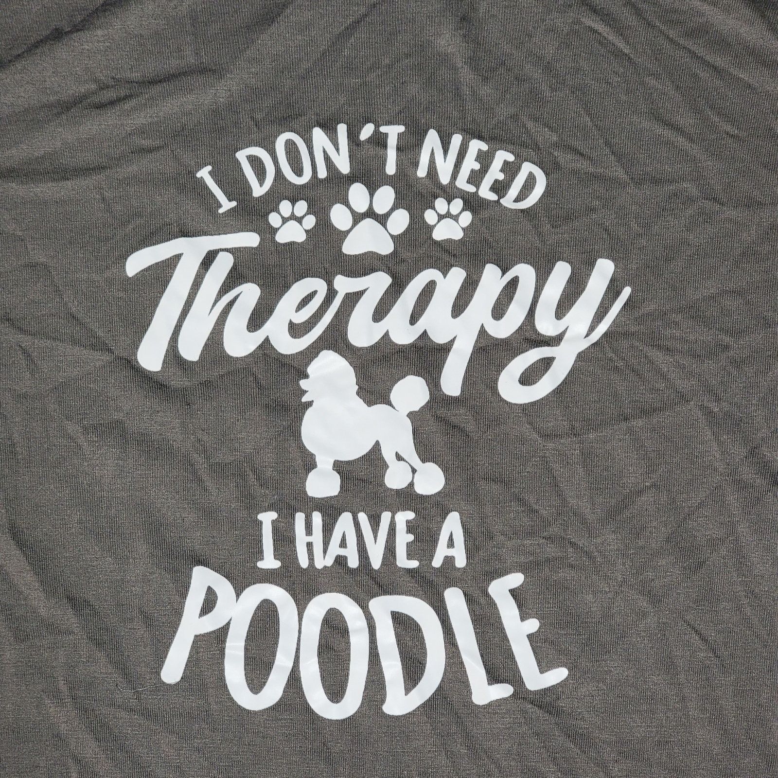 Other LS Tee "I Don't Need Therapy, I Have A Poodle" - Size Large Size L / US 10 / IT 46 - 2 Thumbnail