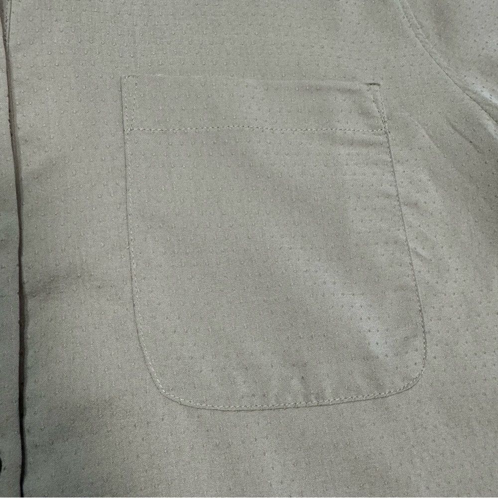Chicos NWT New $80 Chico's Silky Soft Dobby Half-Placket Shirt Siz Size L / US 10 / IT 46 - 9 Thumbnail