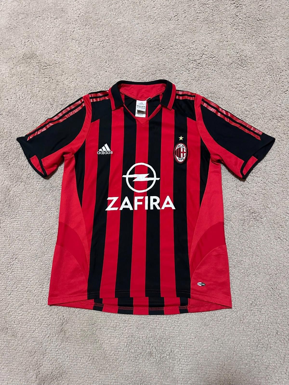 Adidas AC MILAN 2005 2006 HOME FOOTBALL SHIRT SOCCER JERSEY ADIDAS Size US M / EU 48-50 / 2 - 1 Thumbnail