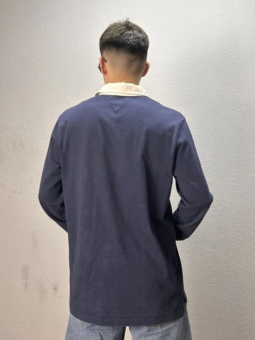 Tommy Hilfiger × Vintage Vintage Tommy Hilfiger longsleeve Polo faded Y2K Sk8 Size US S / EU 44-46 / 1 - 15 Thumbnail