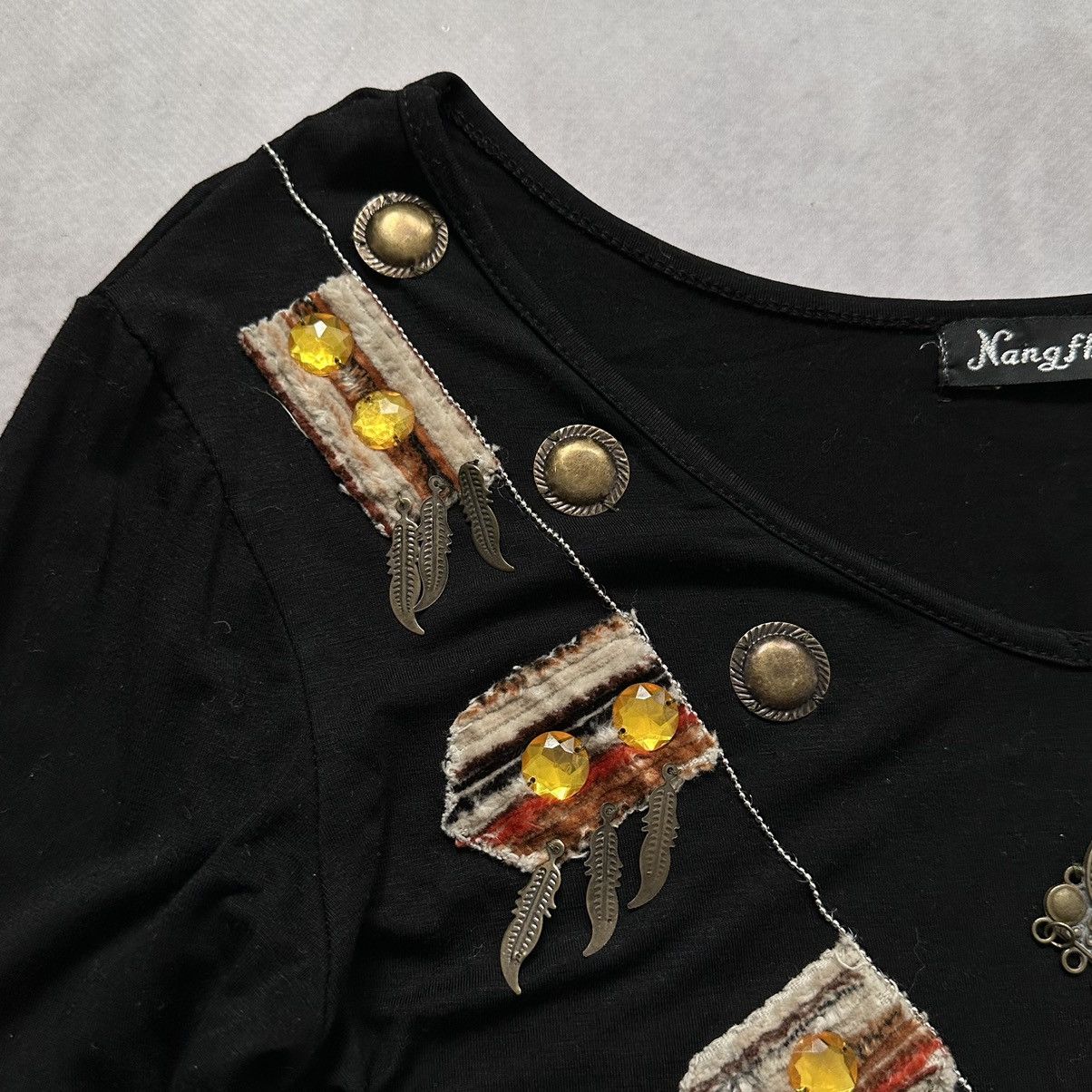 Hysteric Glamour × Undercover 00s Hysteric Glamour Style Long Sleeve T Shirt LGB GOA Size M / US 6-8 / IT 42-44 - 4 Thumbnail