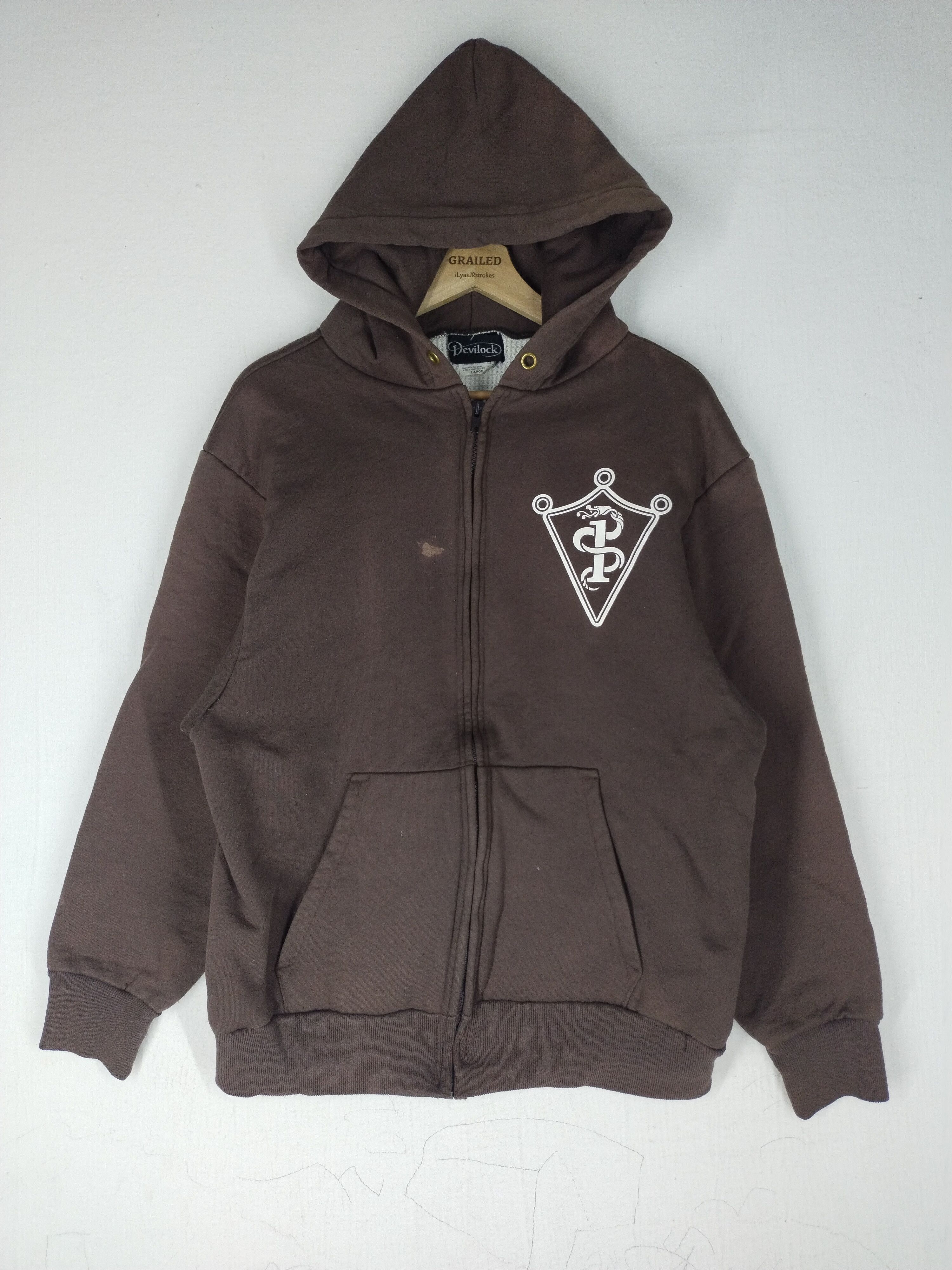 Camber Vintage Camber x Devilock Spellout Logo Faded Hoodie Size US L / EU 52-54 / 3 - 2 Thumbnail