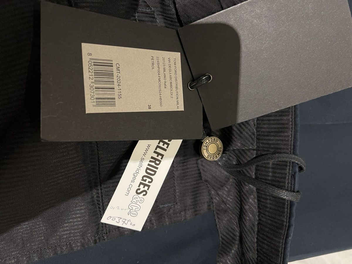Tom Ford TOM FORD Double Cotton Satin Semi Sartorial Pants 38 Patrol Size US 43 - 16 Thumbnail