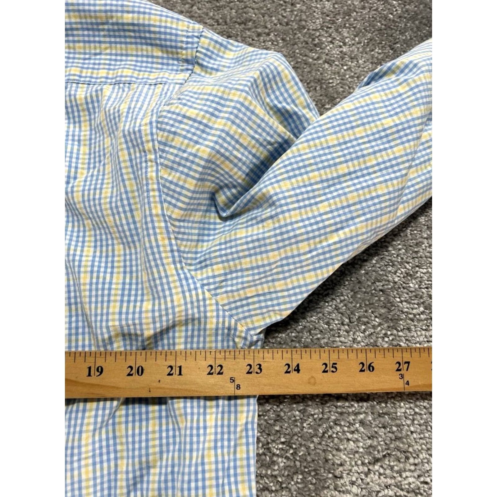 Vineyard Vines Vineyard Vines Murray Shirt Mens Multicolor Plaid Cotton Whale Logo Embroidered Shirt Size US L / EU 52-54 / 3 - 7 Thumbnail