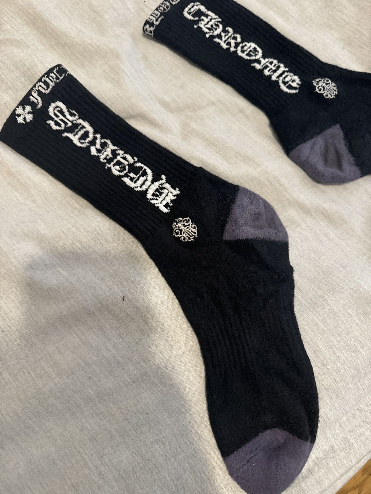 Chrome Hearts Chrome Hearts CH Logo Socks | Grailed