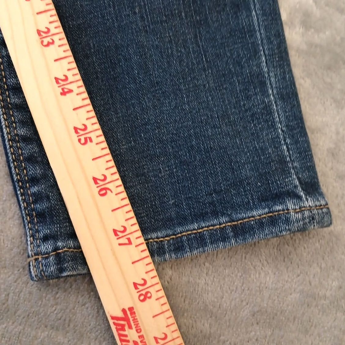 Lucky Brand Lucky Brand Lolita Skinny Jeans Womens Size 8 Blue Dark Wash Stretch 32x27.5 Jeans Mens? No. Size 30" / US 8 / IT 44 - 5 Thumbnail