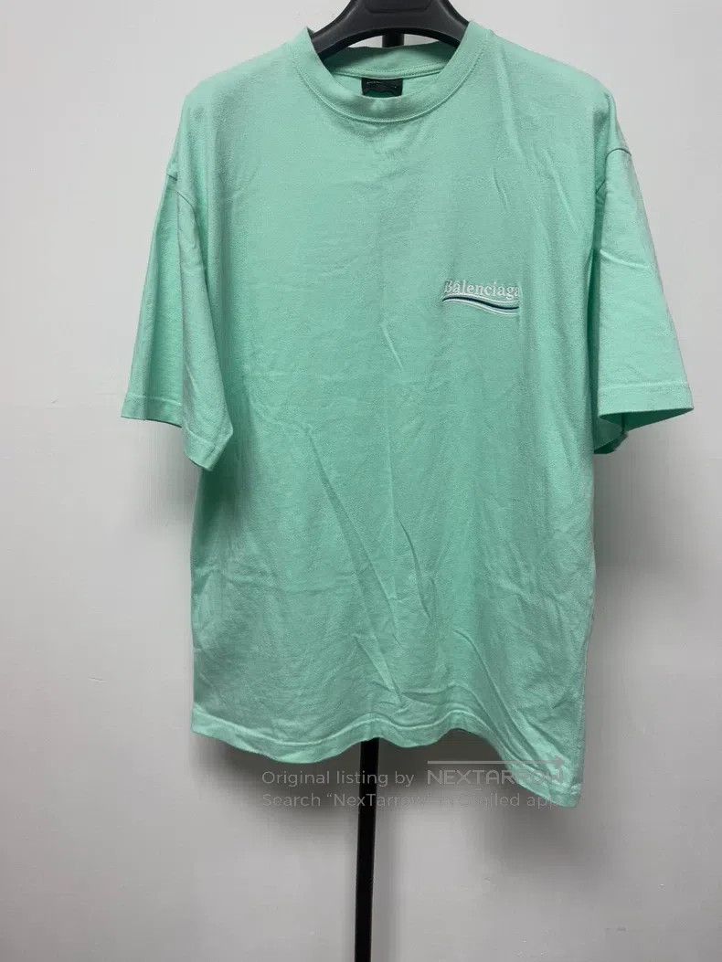Balenciaga Balenciaga Letter Round Neck Loose Short Sleeve T-Shirt Size US XS / EU 42 / 0 - 1 Thumbnail