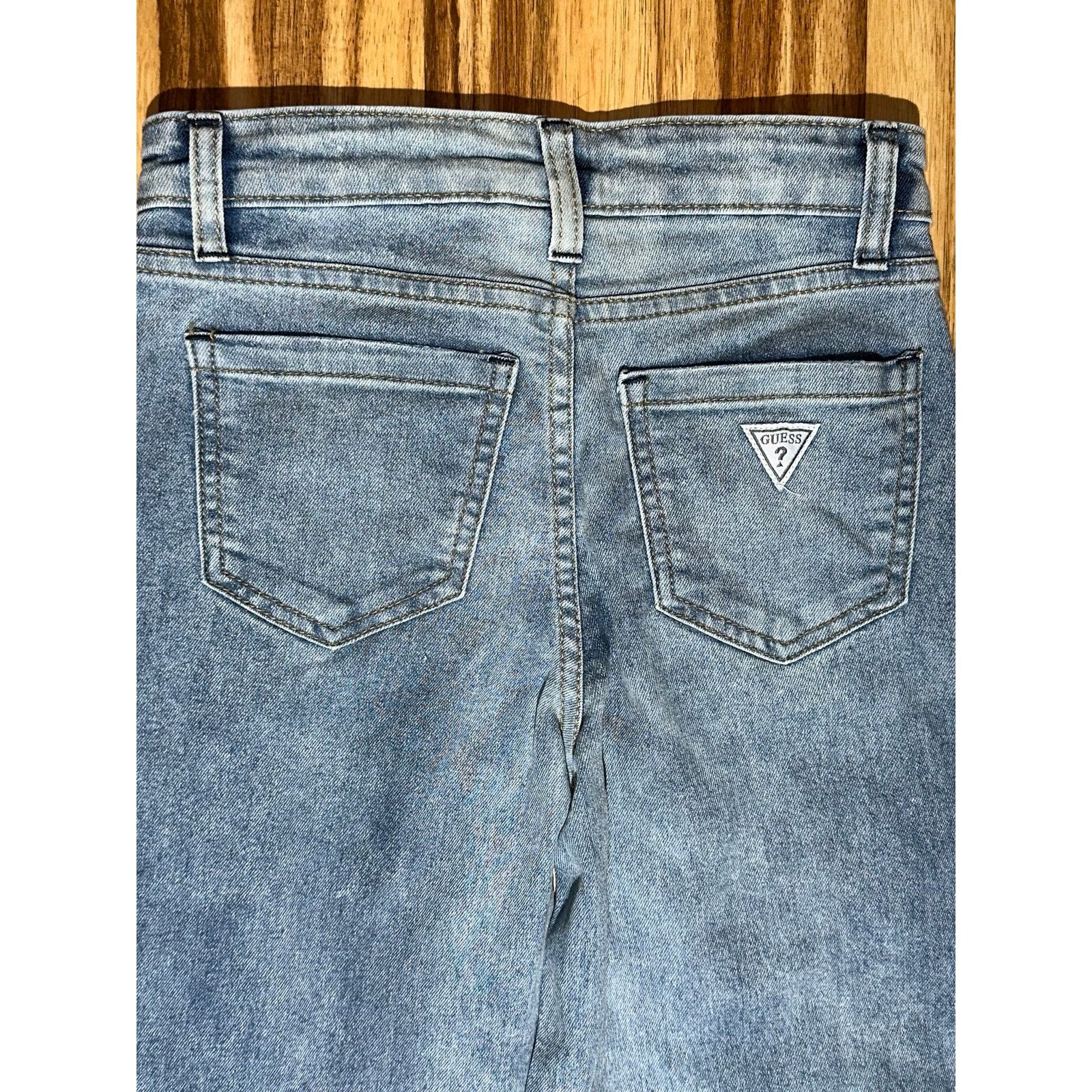 Guess Guess Light Blue Jeans Size 10 Size 32" / US 10 / IT 46 - 9 Thumbnail