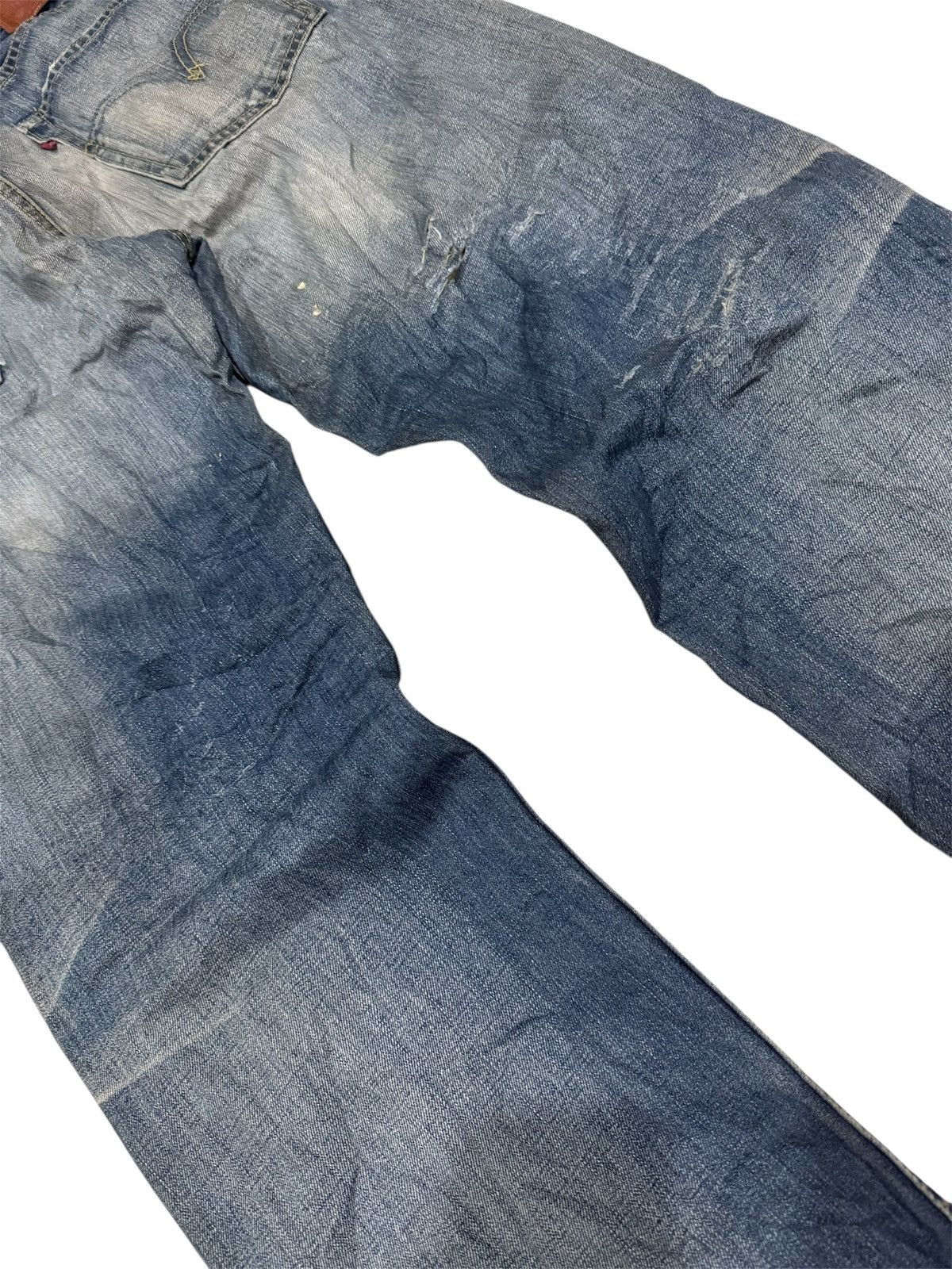Levi's LEVI’S 503 KURT COBAIN GRUNGE DISTRESSED JEANS Size US 33 - 8 Thumbnail