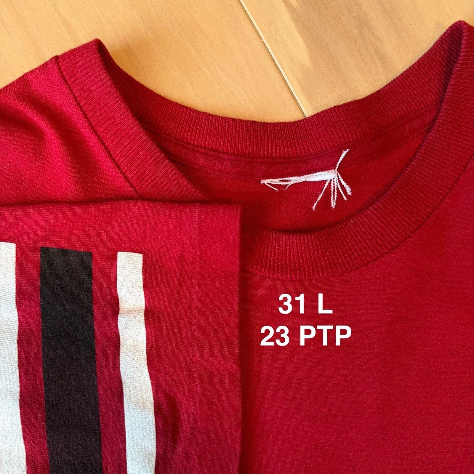 Salem Sportswear × Vintage Vintage San Francisco 49ers Shirt Red 90s Salem Sportswear Size US XL / EU 56 / 4 - 5 Thumbnail