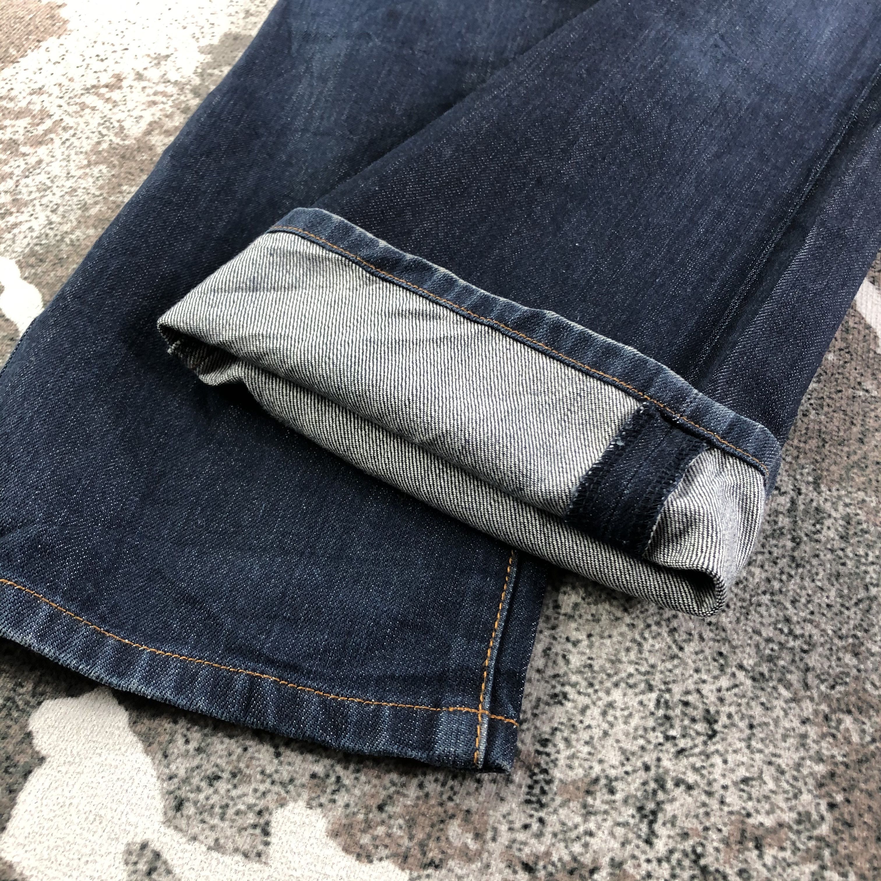 J. Press J.Press Jeans Dark Wash Denim KJ1652 Size US 31 - 6 Thumbnail