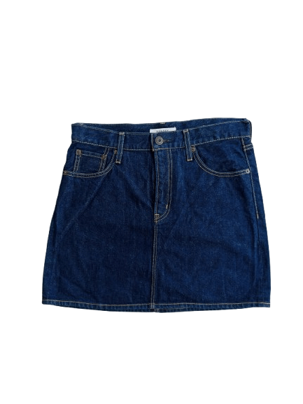 MOUSSY Mini Skirt Blue Denim Japanese Brand