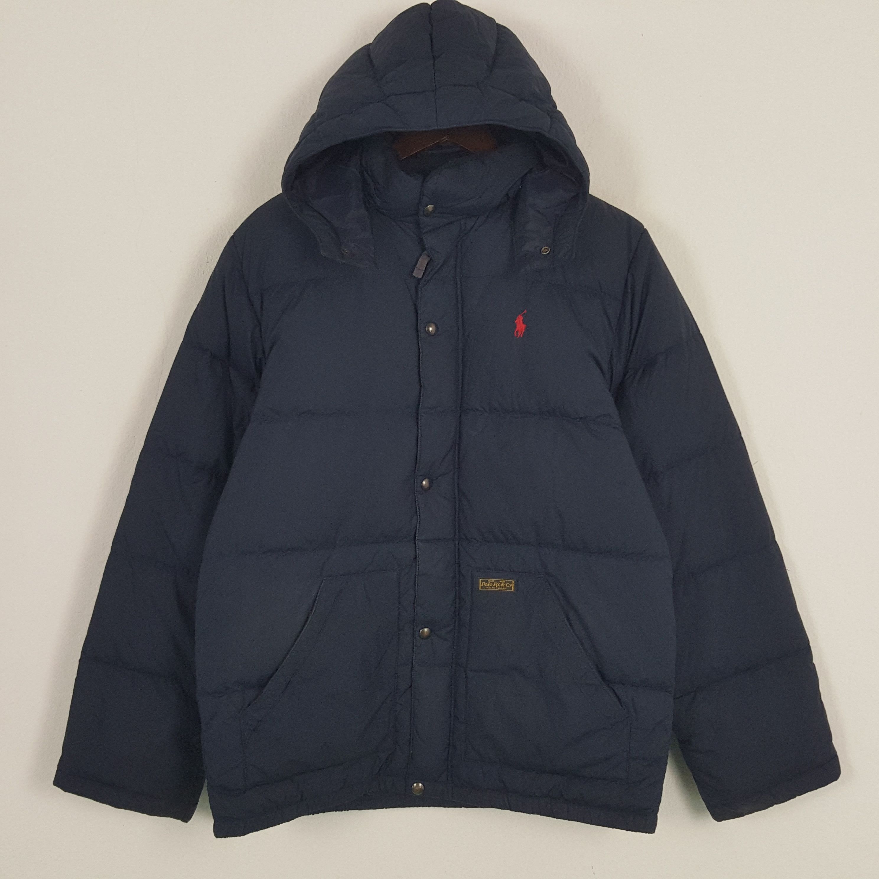 Polo Ralph Lauren × Vintage Vintage Polo Ralph Lauren Puffer Winter Jacket Hoodie Size US L / EU 52-54 / 3 - 1 Thumbnail