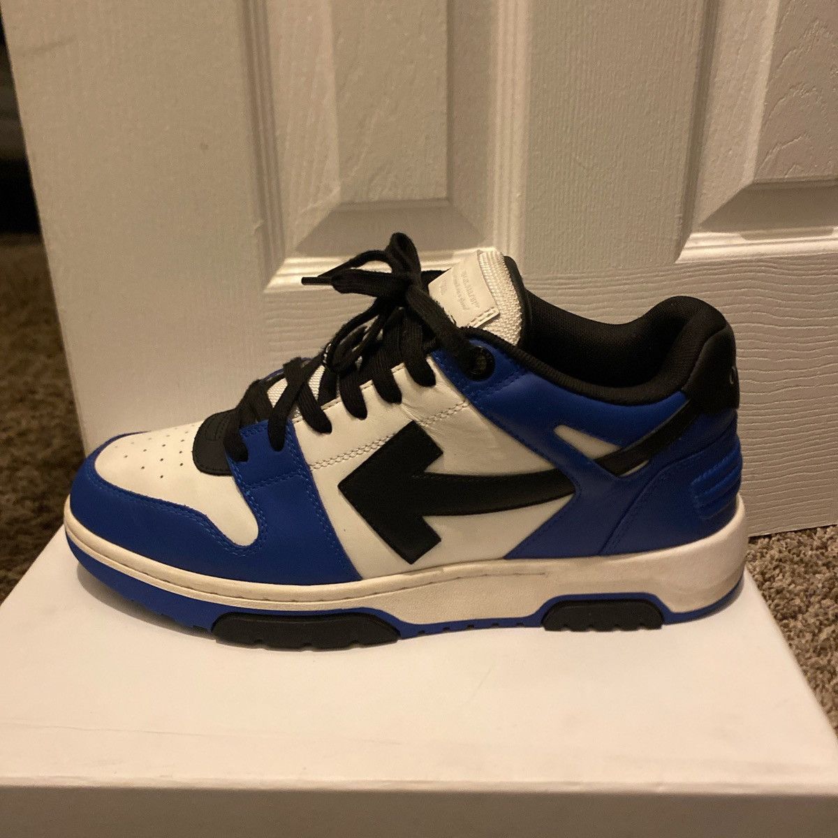 Off-White Off-White Out of Office Low 'Navy Blue Black White' Size US 9 / EU 42 - 7 Thumbnail