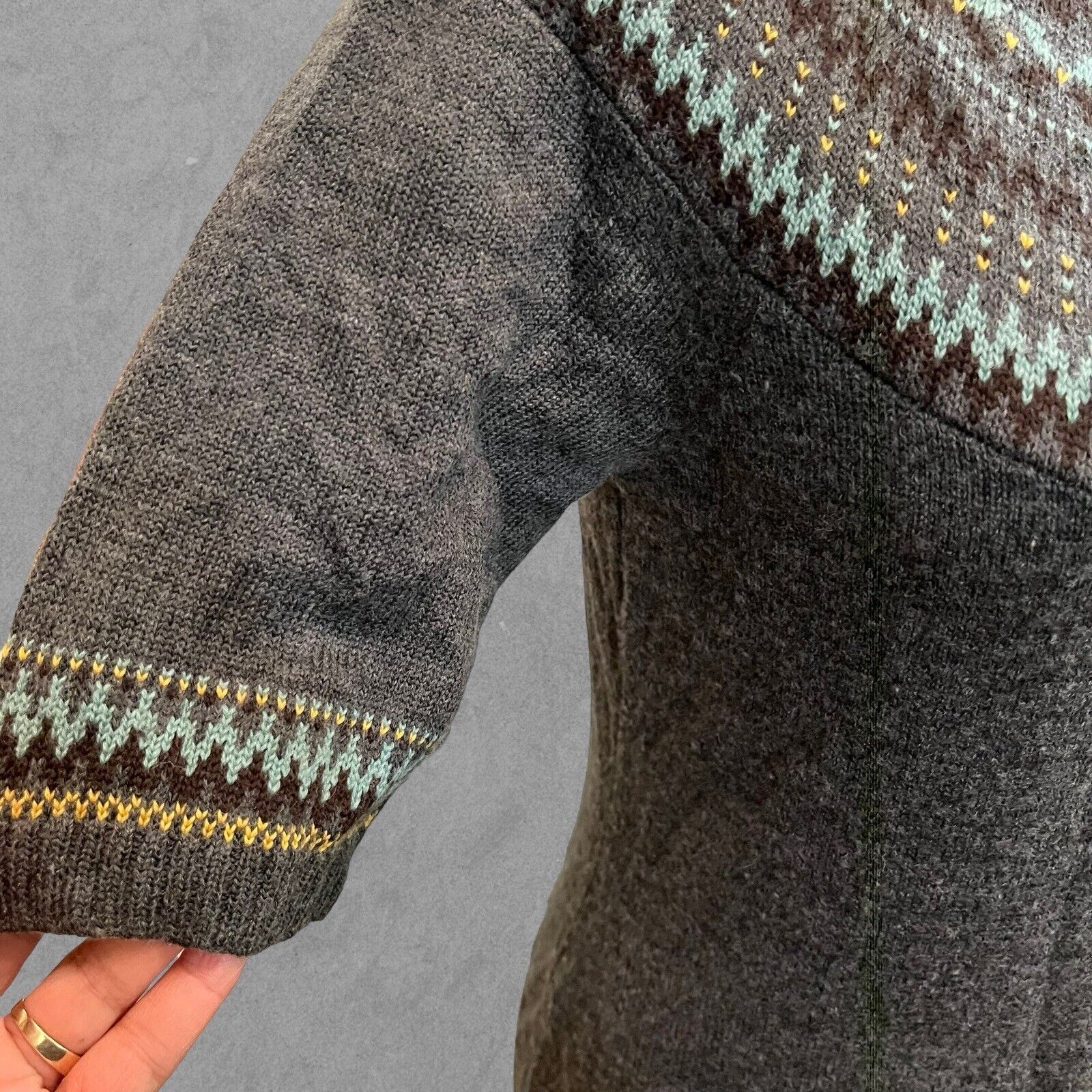 Other Merino Wool Blend Carole Little Sweater Dress Turtleneck Med Size M / US 6-8 / IT 42-44 - 3 Thumbnail