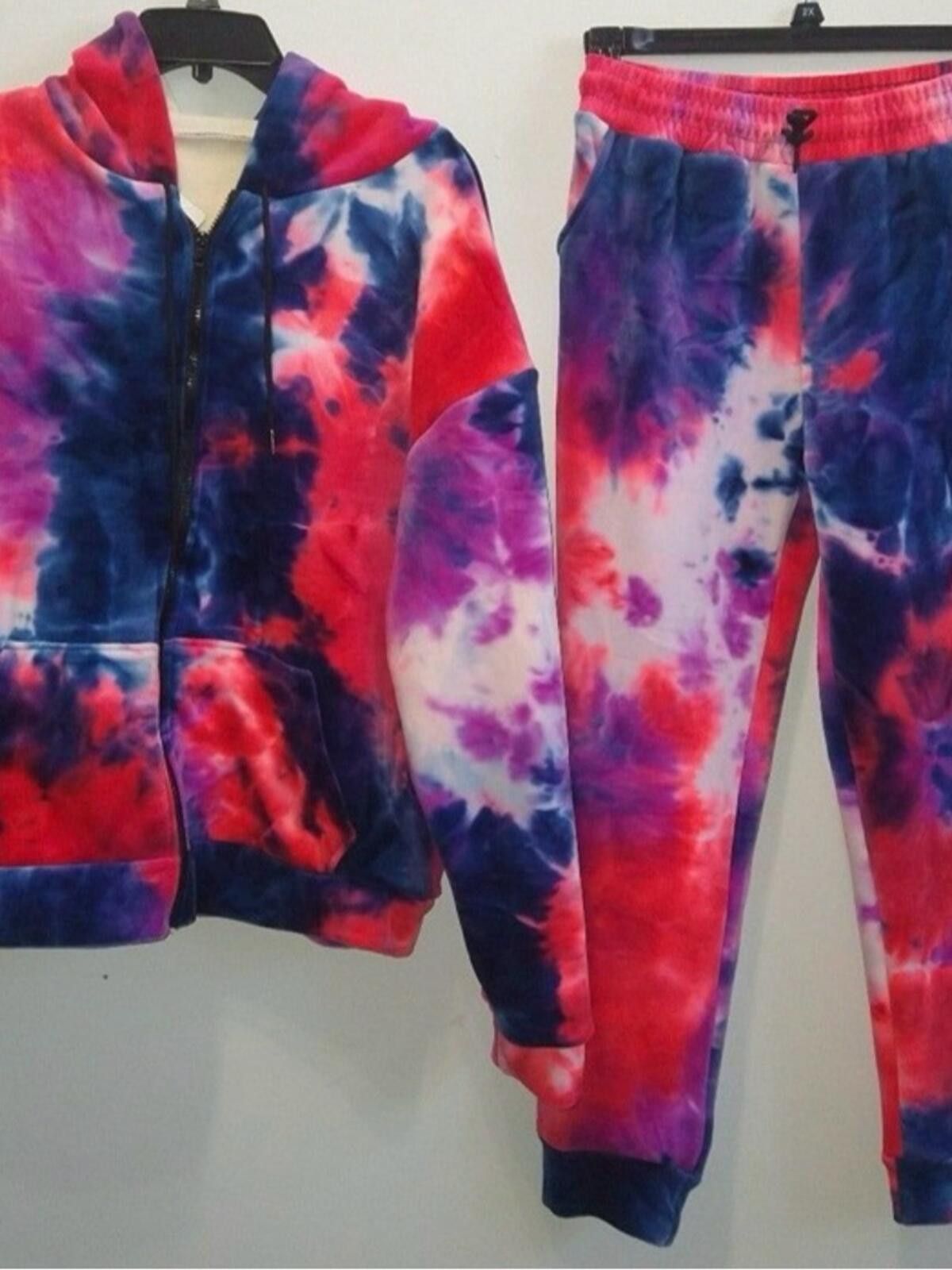 Other Tie-Dye Hoodie & Jogger Set Size L / US 10 / IT 46 - 1 Thumbnail