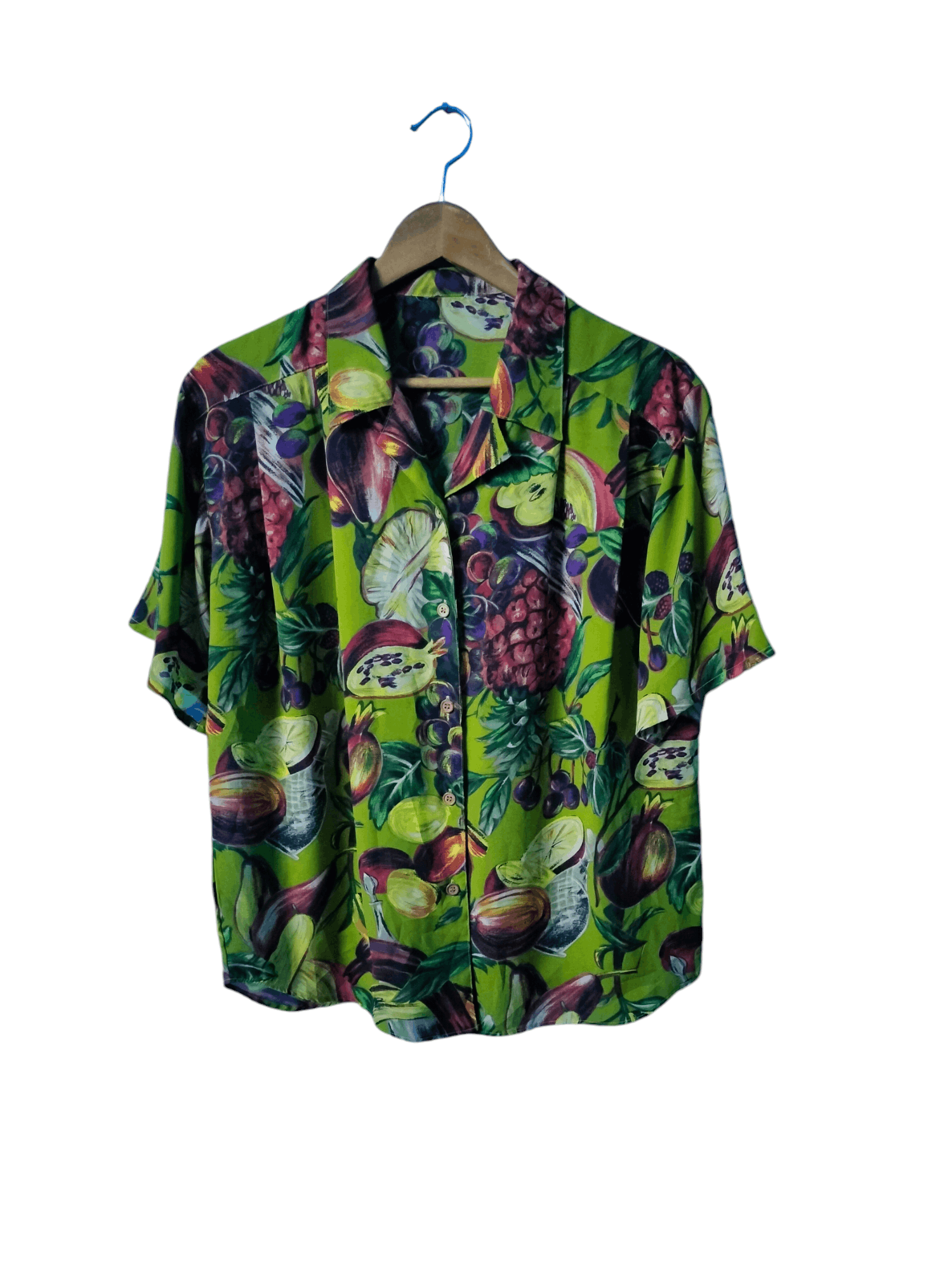Vintage vintage hawaii fruits fulllrint button up women shirt Size M / US 6-8 / IT 42-44 - 1 Thumbnail