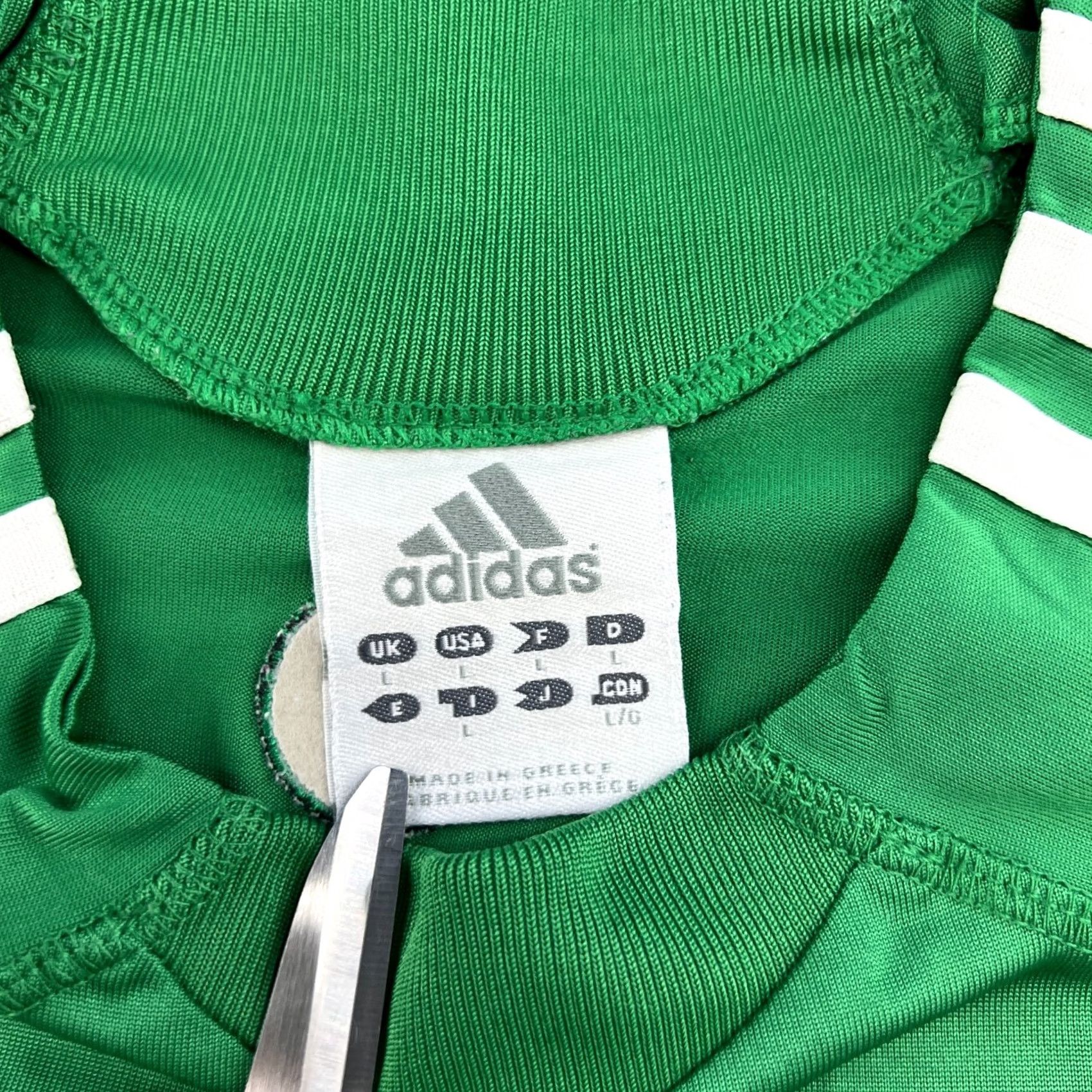 Adidas Panathinaikos 2009 2010 Home Mens Football Jersey Large Adidas Shirt Shirt Mens Large Green Football Jersey adidas Shirt Mens Green Size US L / EU 52-54 / 3 - 6 Thumbnail