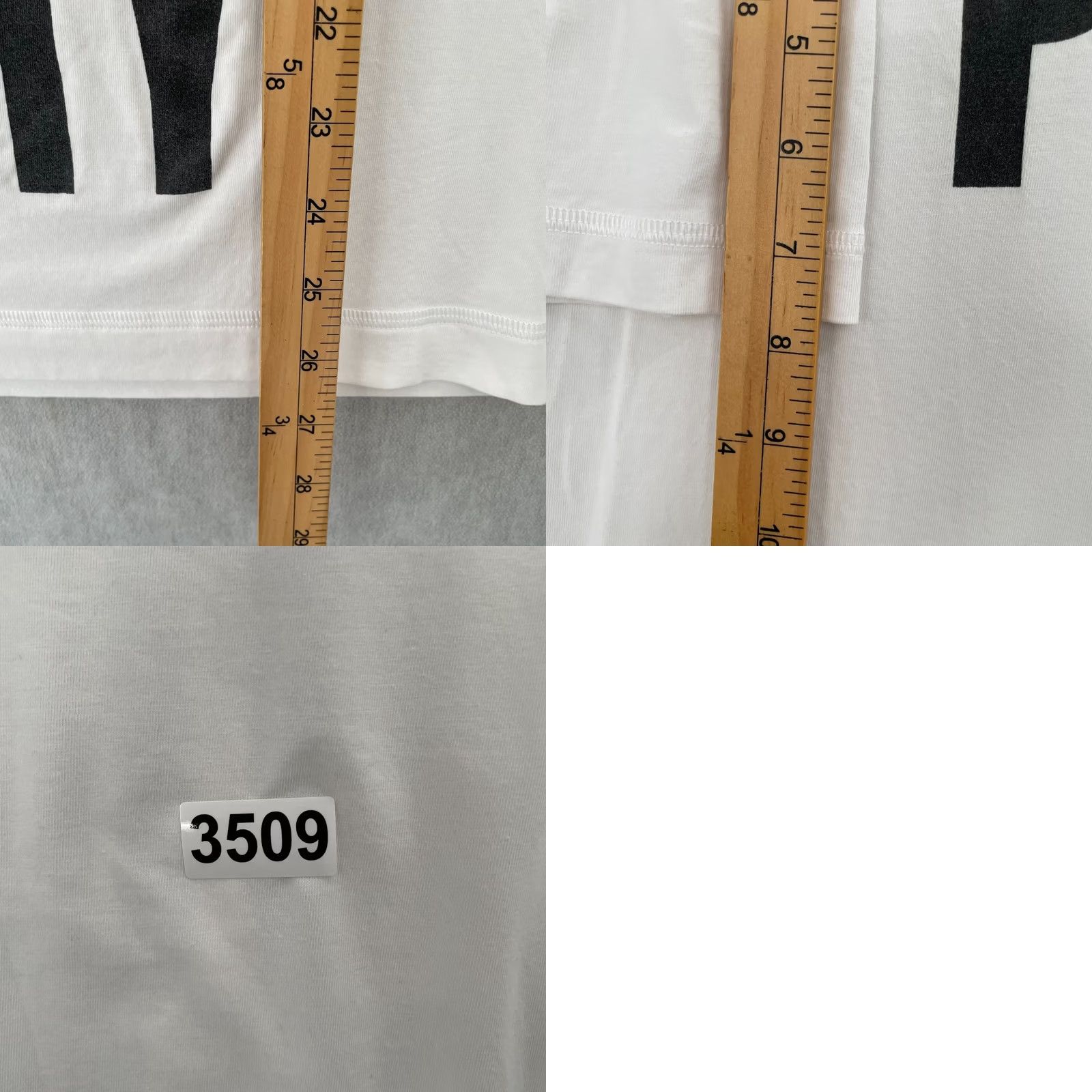 Lululemon Lululemon Shirt Mens M Basic Tee White Cotton Blend Short Sleeve Crew Neck 5 Year Graphic Print Vintage No Size US M / EU 48-50 / 2 - 9 Thumbnail