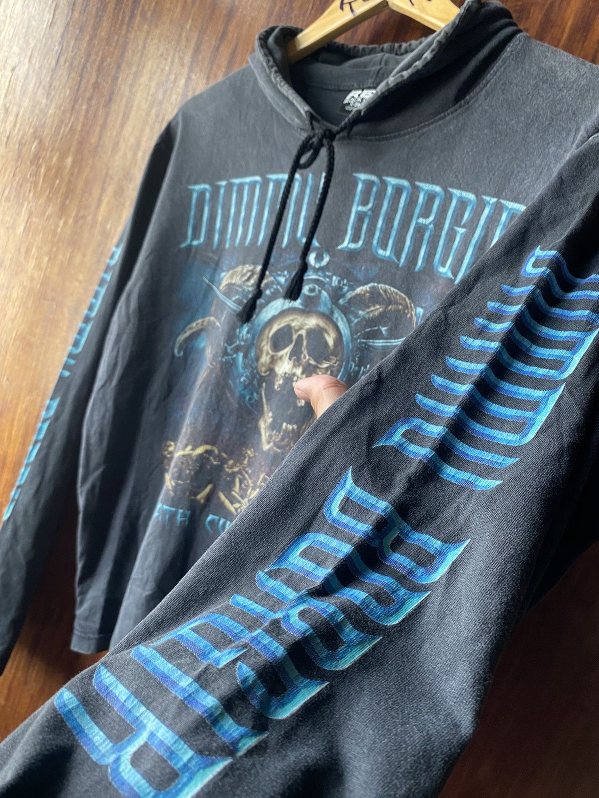 Band Tees VINTAGE DIMMU BORGIR HOODIE BLACK METAL Size US M / EU 48-50 / 2 - 7 Thumbnail