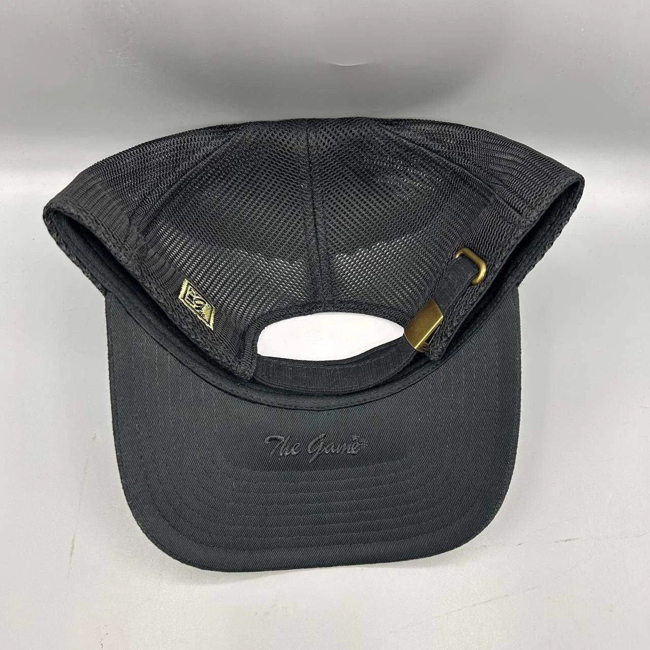 The Game Oklahoma State Trucker Hat Men Black Embroidered Strap Back Size ONE SIZE - 4 Thumbnail