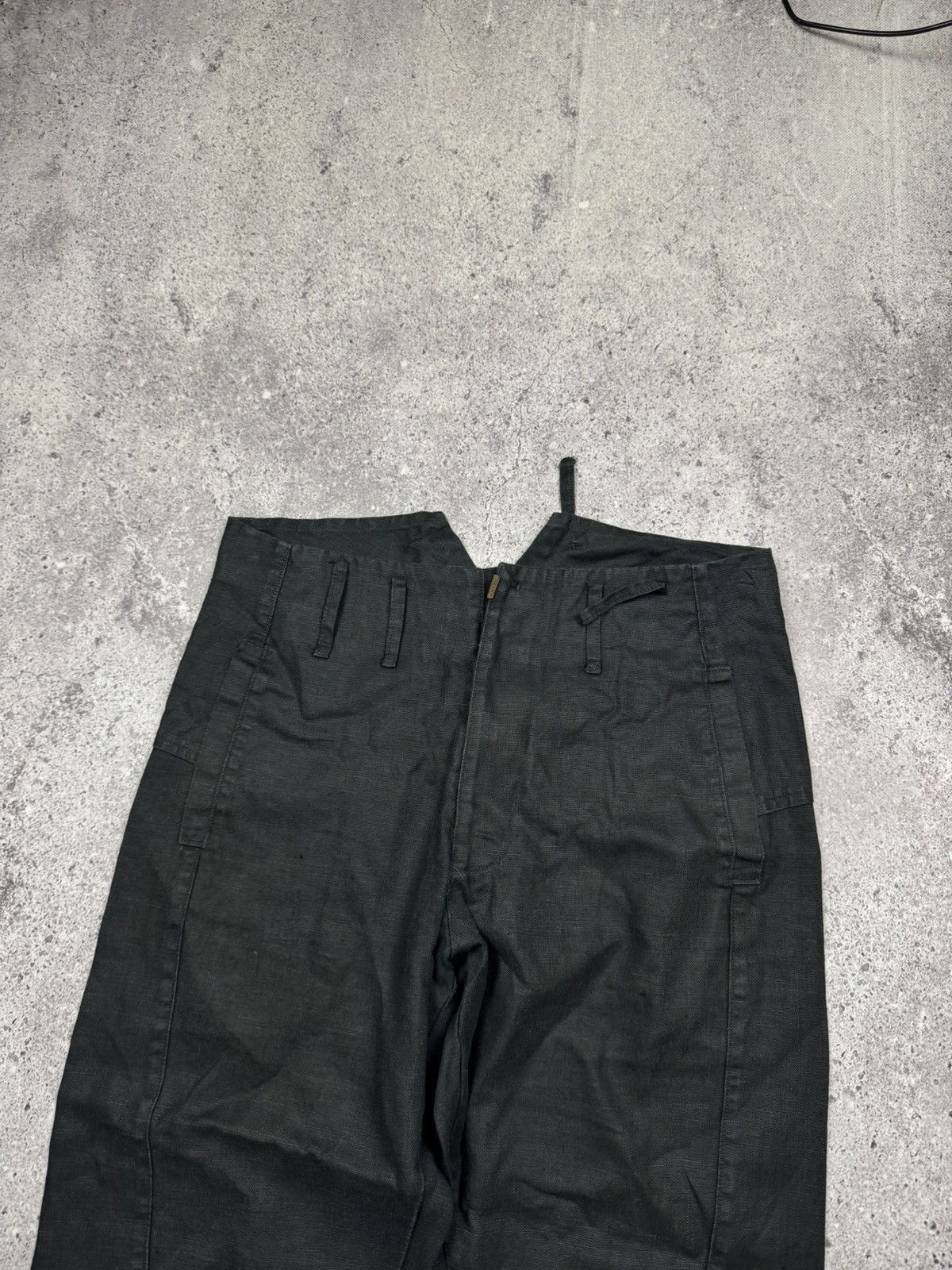 SYNGMAN CUCALA Avant Garde SYNGMAN CUCALA Linen Pants Rick Owens Style Rare Size US 30 / EU 46 - 3 Thumbnail