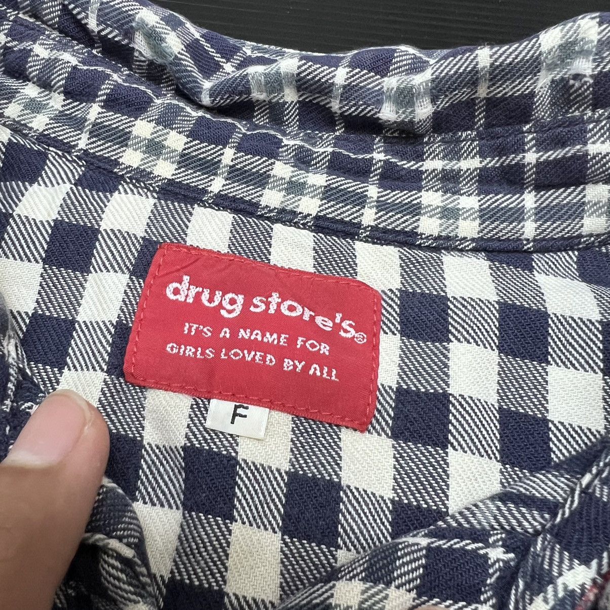 Comme des Garcons Drug Store Patch Work Button Up Flannel Shirt Size US XL / EU 56 / 4 - 5 Thumbnail