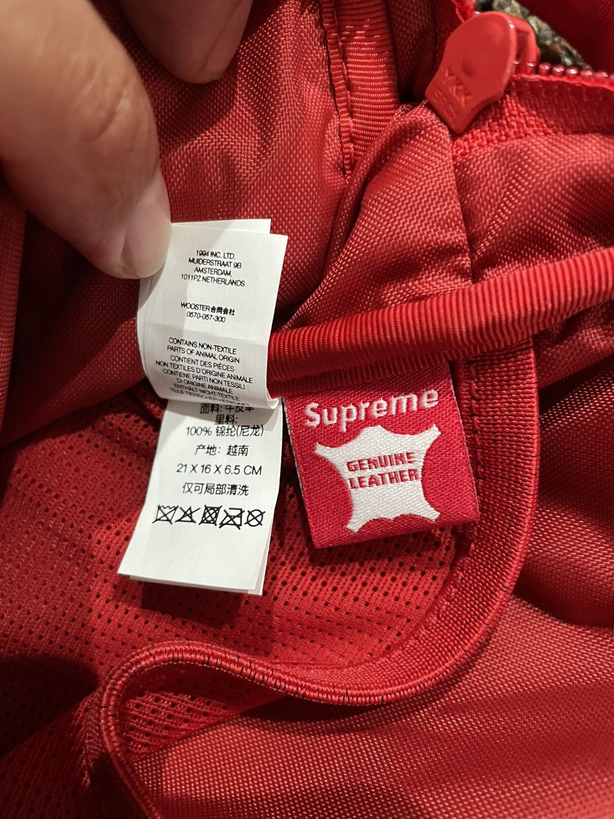 Supreme Supreme Leather Shoulder Bag Size ONE SIZE - 5 Thumbnail