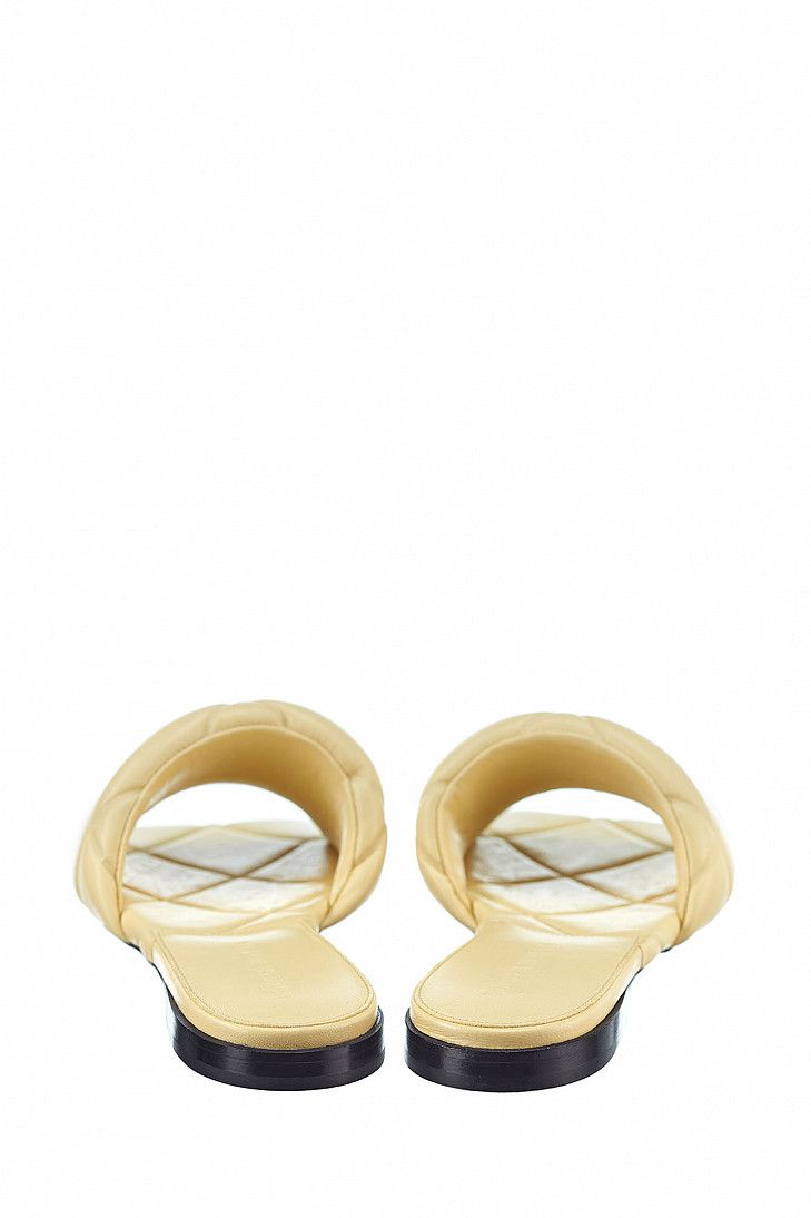 Bottega Veneta o1bcso1str0924 Lido Sandals in Ivory Size US 4.5 / IT 34.5 - 4 Thumbnail