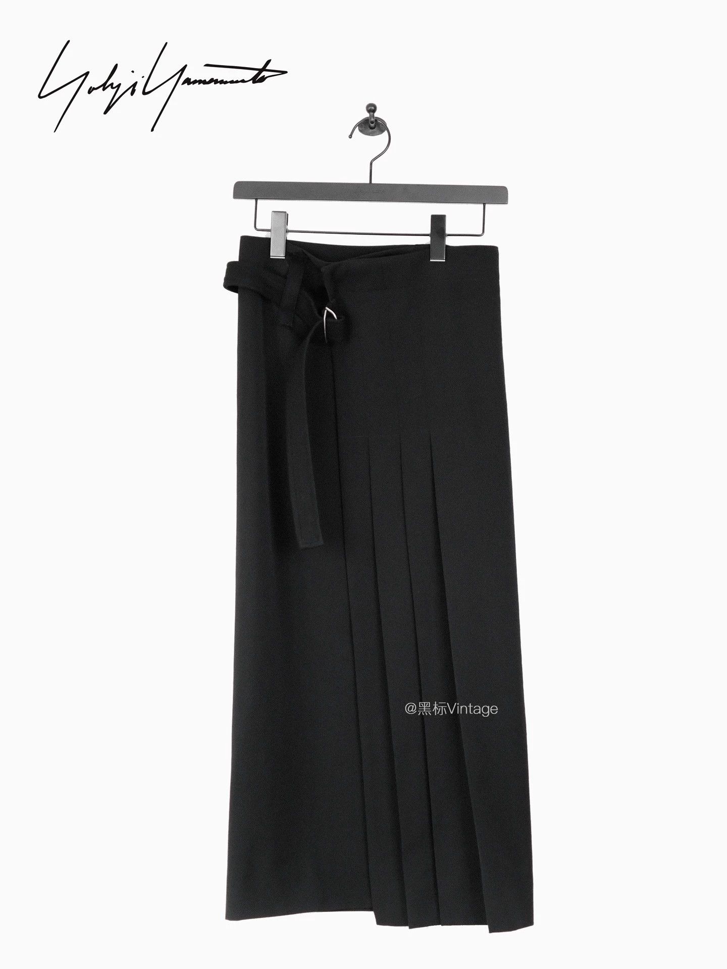 Yohji Yamamoto Yohji Yamamoto 00aw Vintage Pleated Wrap Dress Women's Size 28" / US 6 / IT 42 - 1 Thumbnail