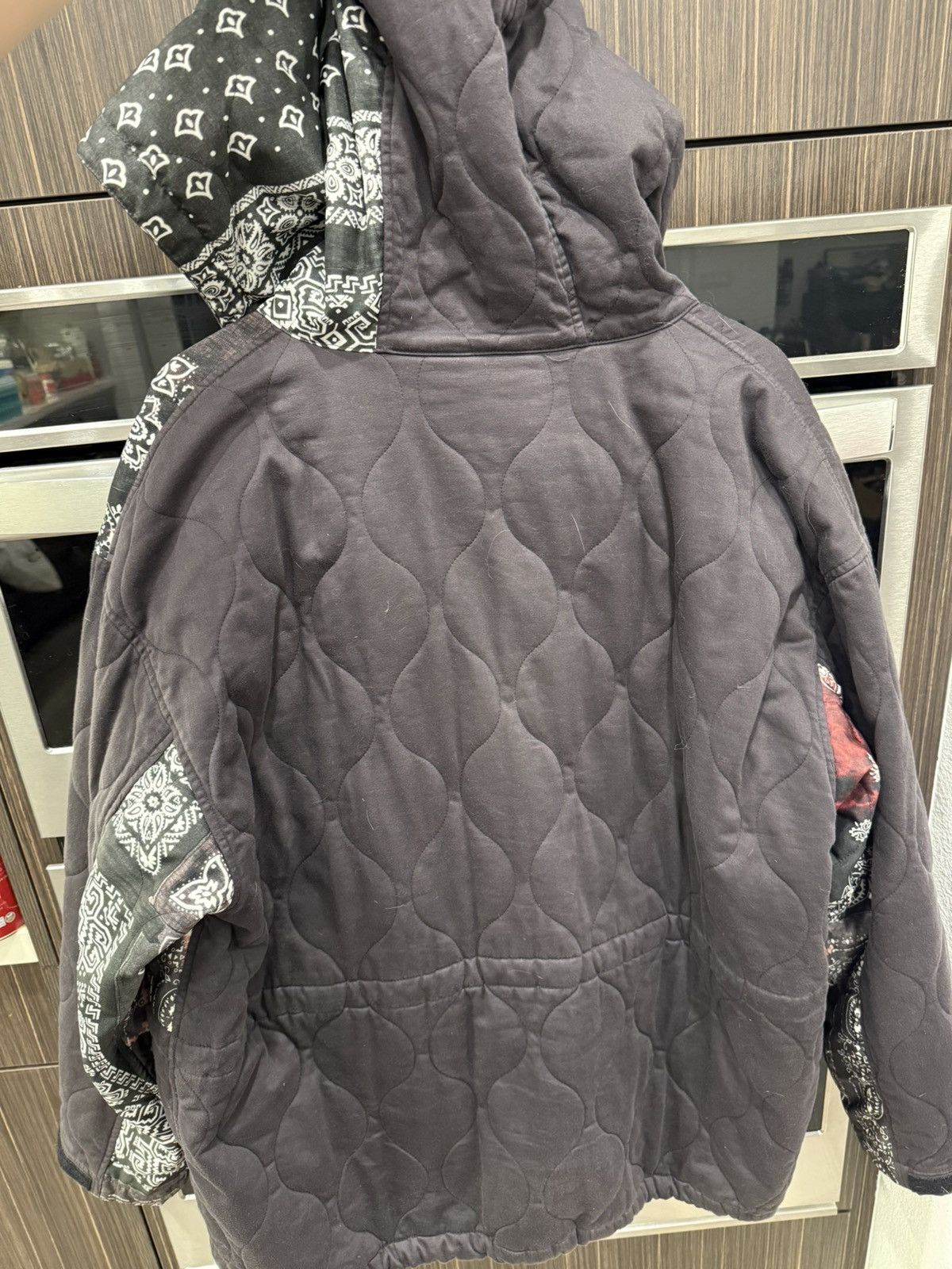 Neighborhood Neighborhood SMOCK . MOD / CE-JKT sulfur bandana quilted Size US XL / EU 56 / 4 - 3 Thumbnail