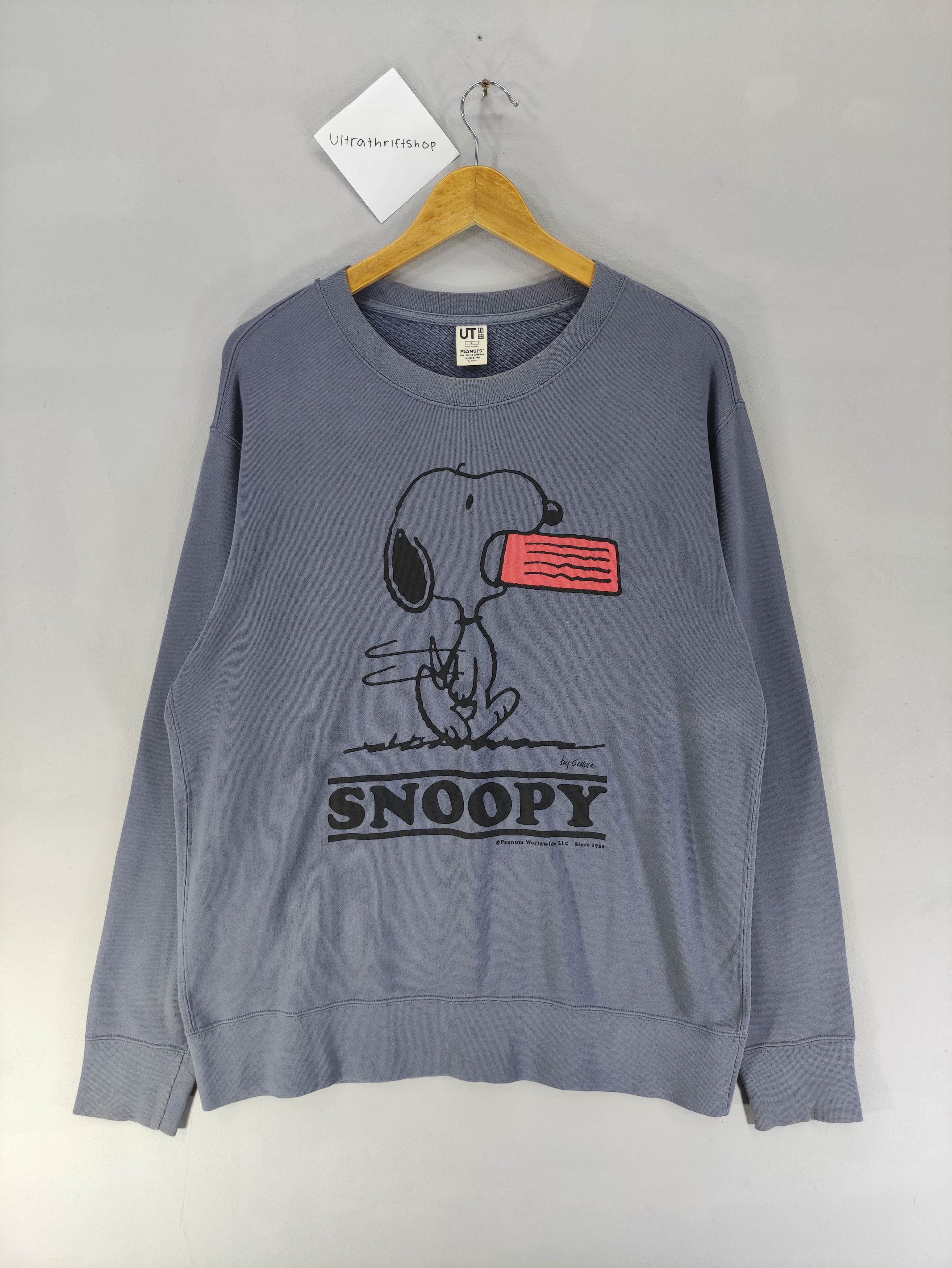 Cartoon Network × Uniqlo Vintage Uniqlo Ut Peanuts Snoopy Sweatshirt Big Logo Size US L / EU 52-54 / 3 - 1 Thumbnail