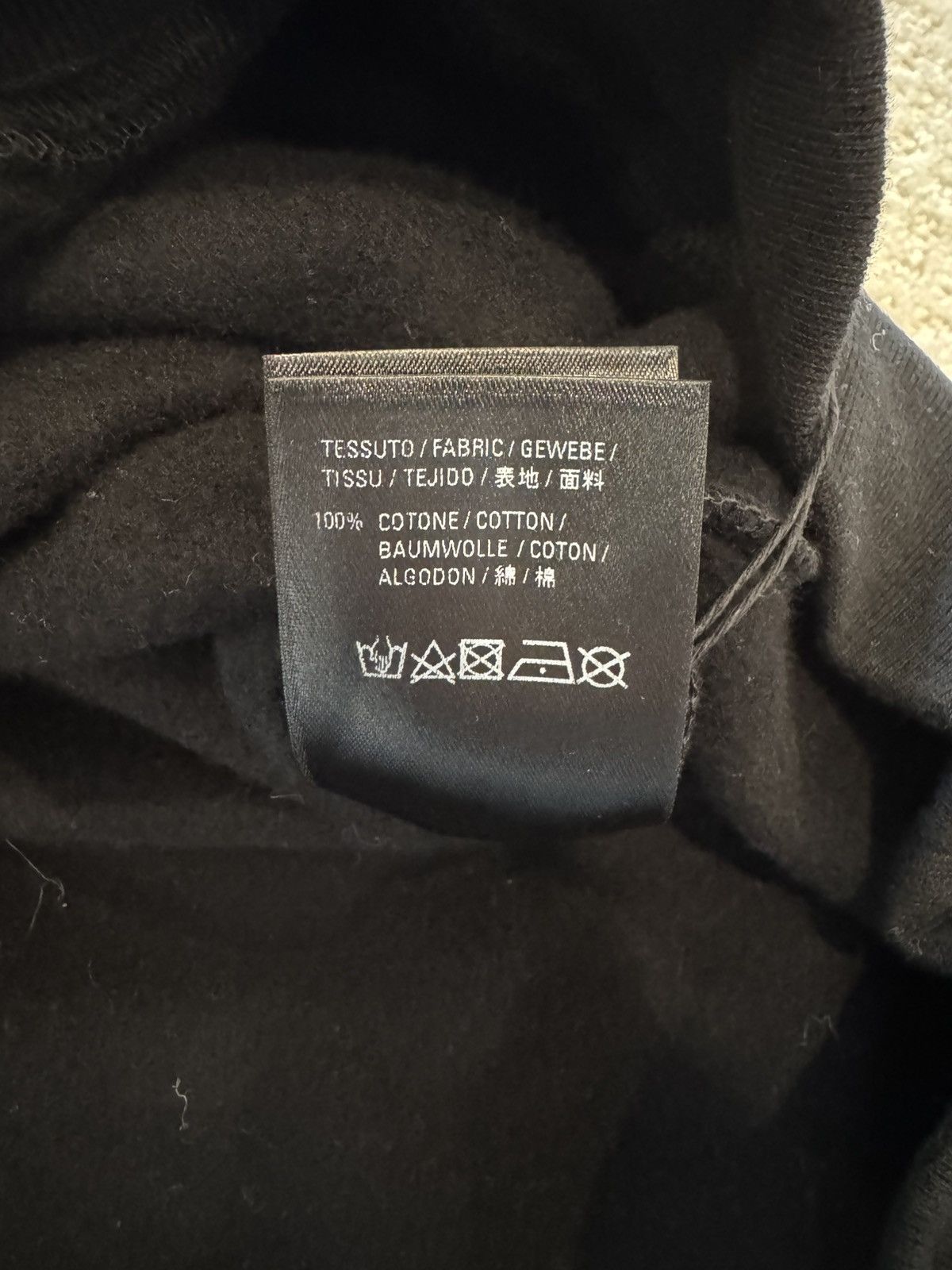 Balenciaga Balenciaga Sponsor Logo Medium Fit Hoodie Black NWT Size US M / EU 48-50 / 2 - 10 Thumbnail