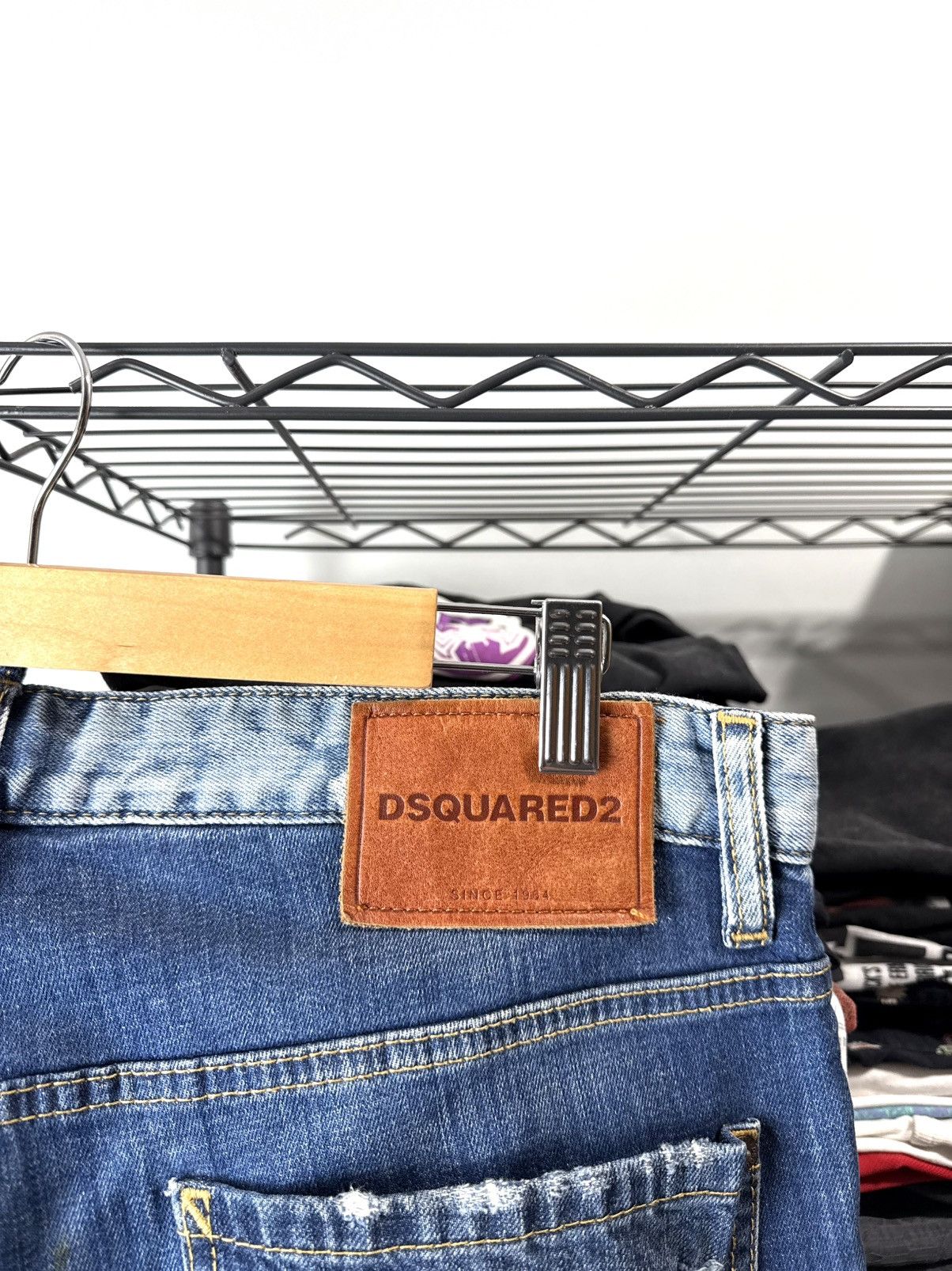 Dsquared2 Crazy Distressed Dsquared2 Vintage Denim Pants Patchwork Size US 36 / EU 52 - 12 Thumbnail