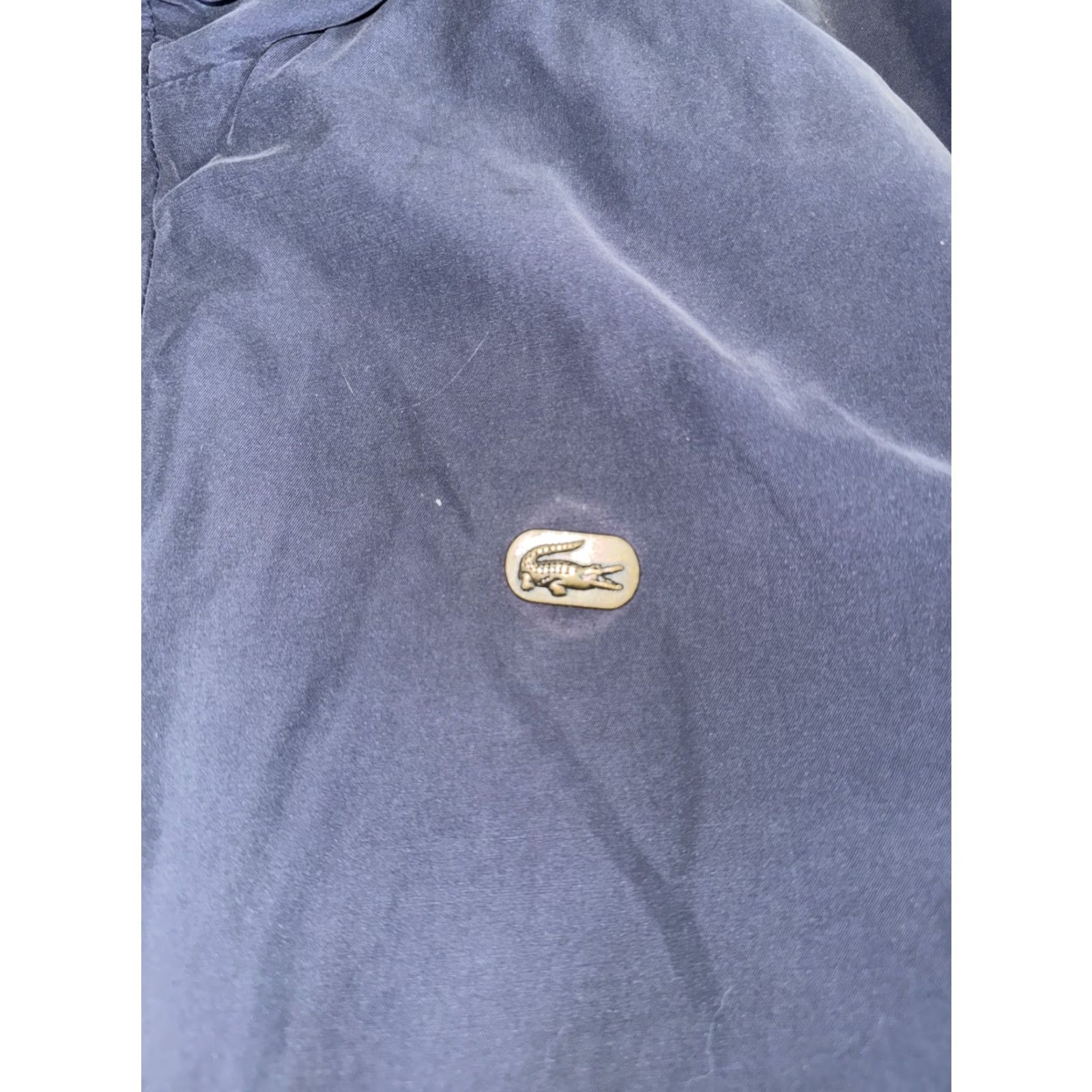 Lacoste VINTAGE Lacoste Jacket Lacoste 50/3 Full Zip Blue XL Men Fleece Lined Windbreaker Size US XL / EU 56 / 4 - 2 Thumbnail