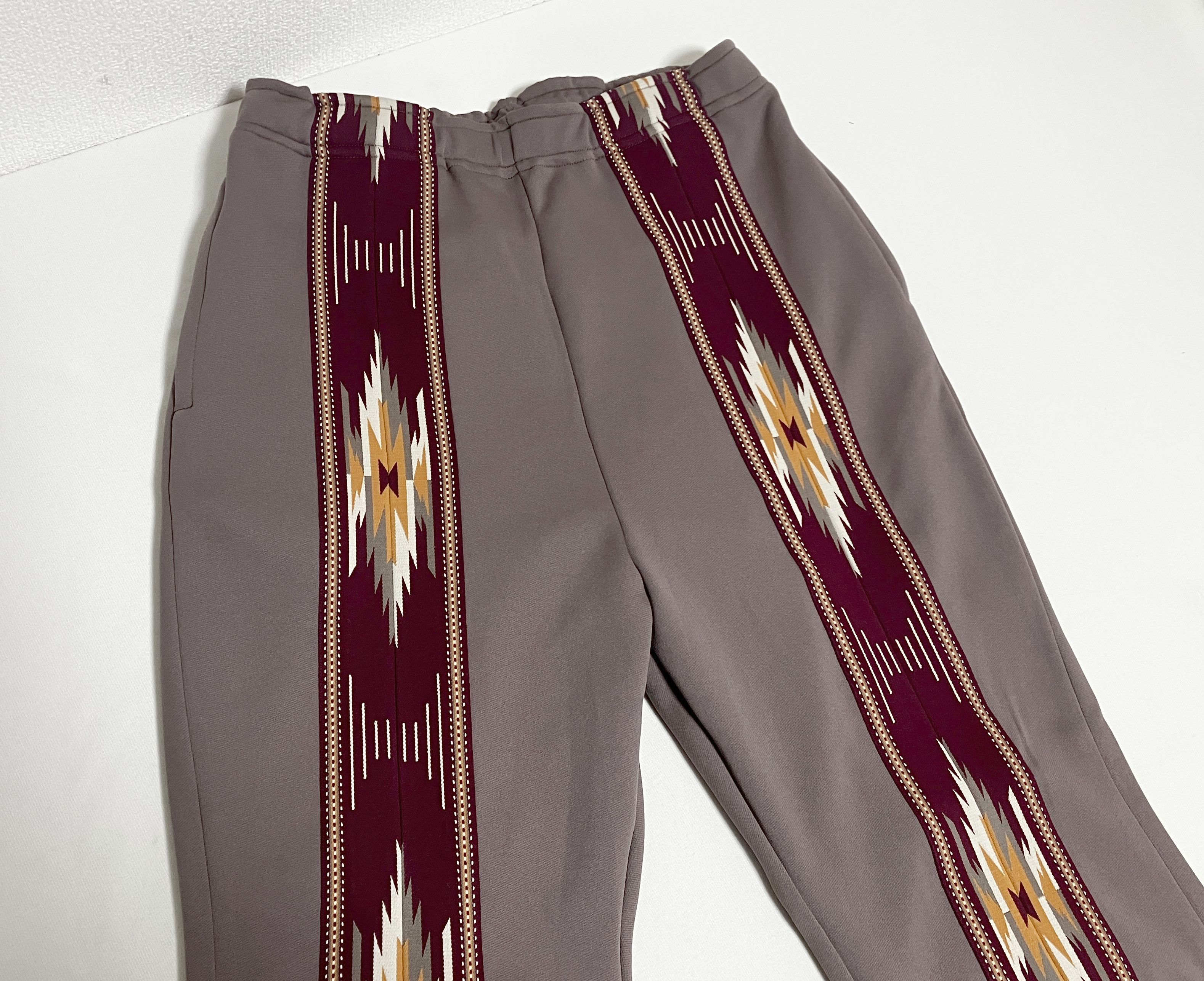Kapital KAPITAL smooth jersey KOCHI & ZEPHYR track pants lt.brown L Size US 33 - 5 Thumbnail