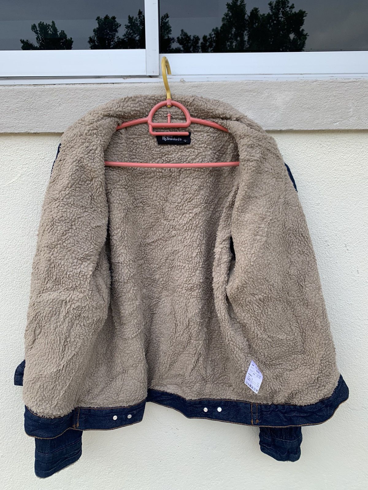 Japanese Brand RS Real Standard Trucker Jacket Sherpa Fleece Inner Size US L / EU 52-54 / 3 - 3 Thumbnail