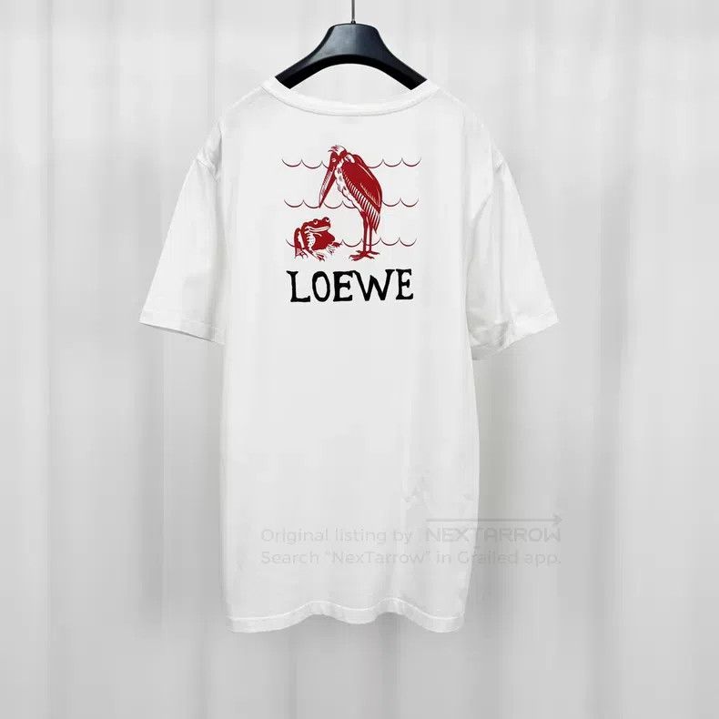 Loewe Loewe Embroidered Letter Print Short Sleeve Size US XL / EU 56 / 4 - 2 Thumbnail