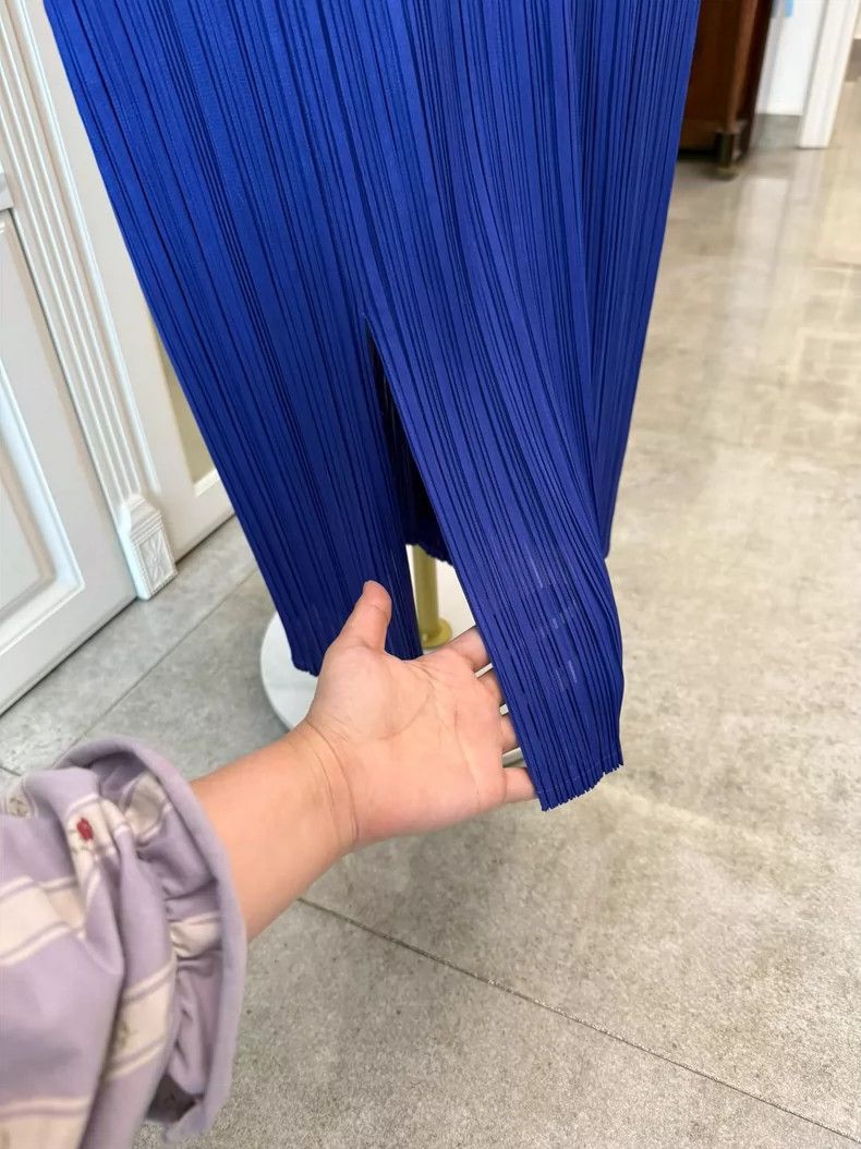 Issey Miyake Issey Miyake size:2 Blue dress Size XS / US 0-2 / IT 36-38 - 6 Thumbnail